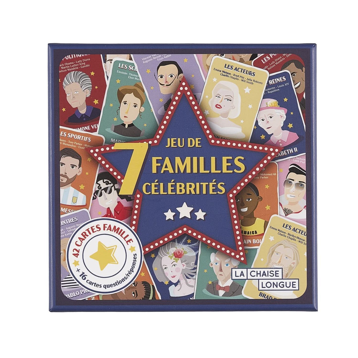 JEU DES 7 FAMILLES CELEBRITES