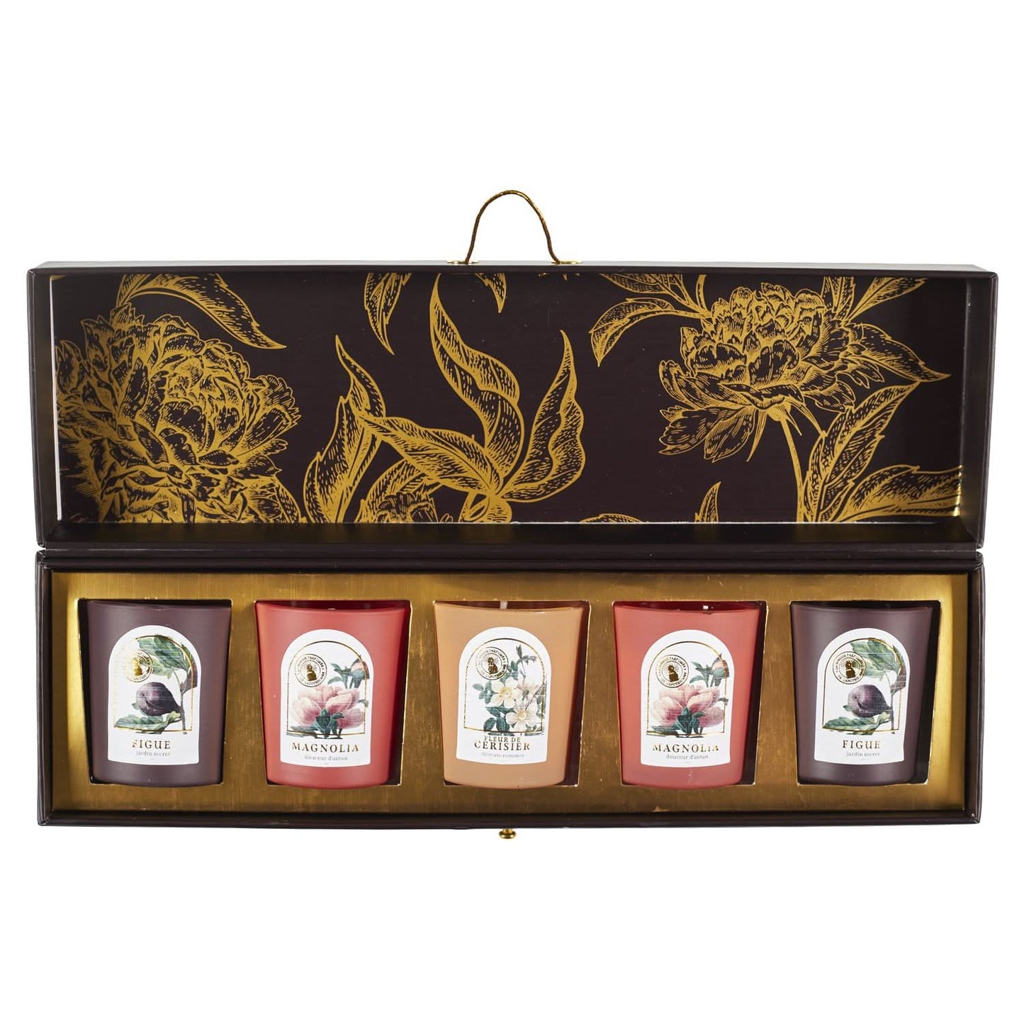 COFFRET BOUGIES APOTHICAIRE JARDIN D’EDEN