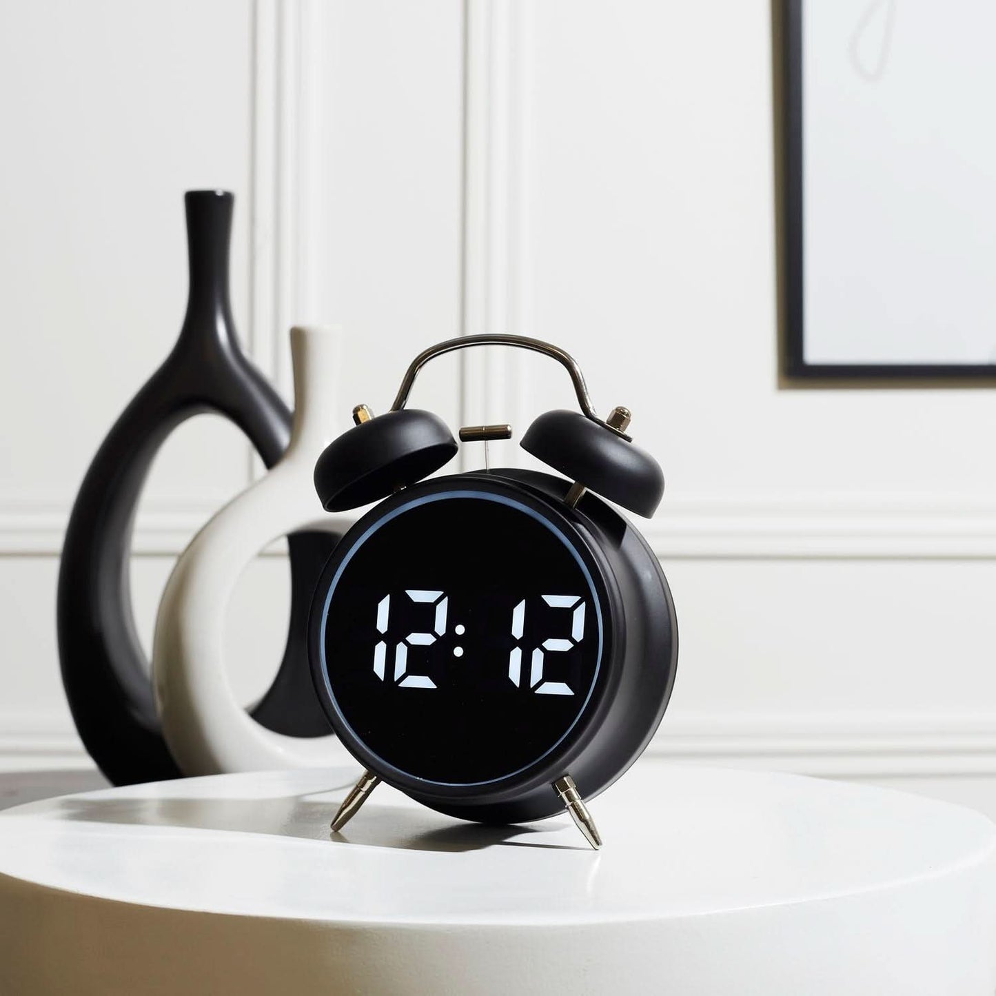 REVEIL RETRO DIGITAL NOIR