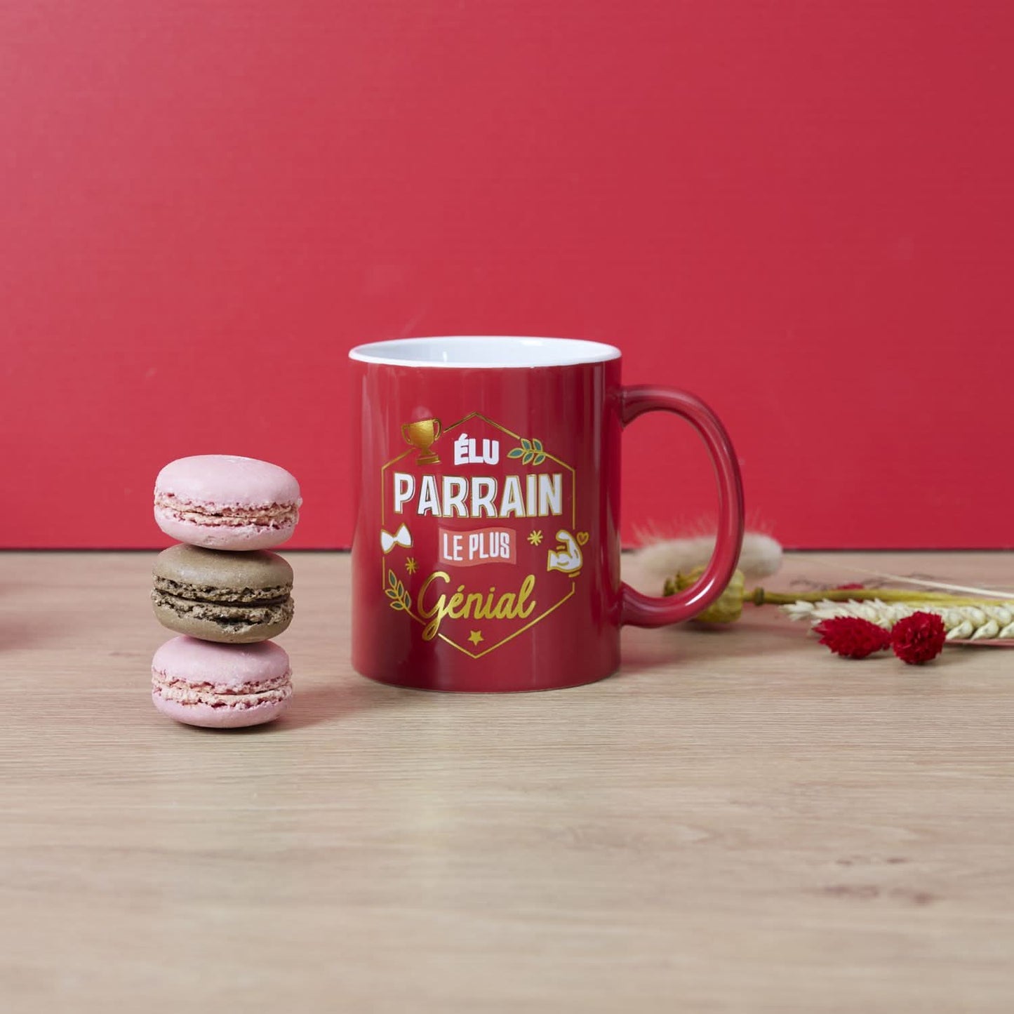 MUG PARRAIN LE PLUS GENIAL