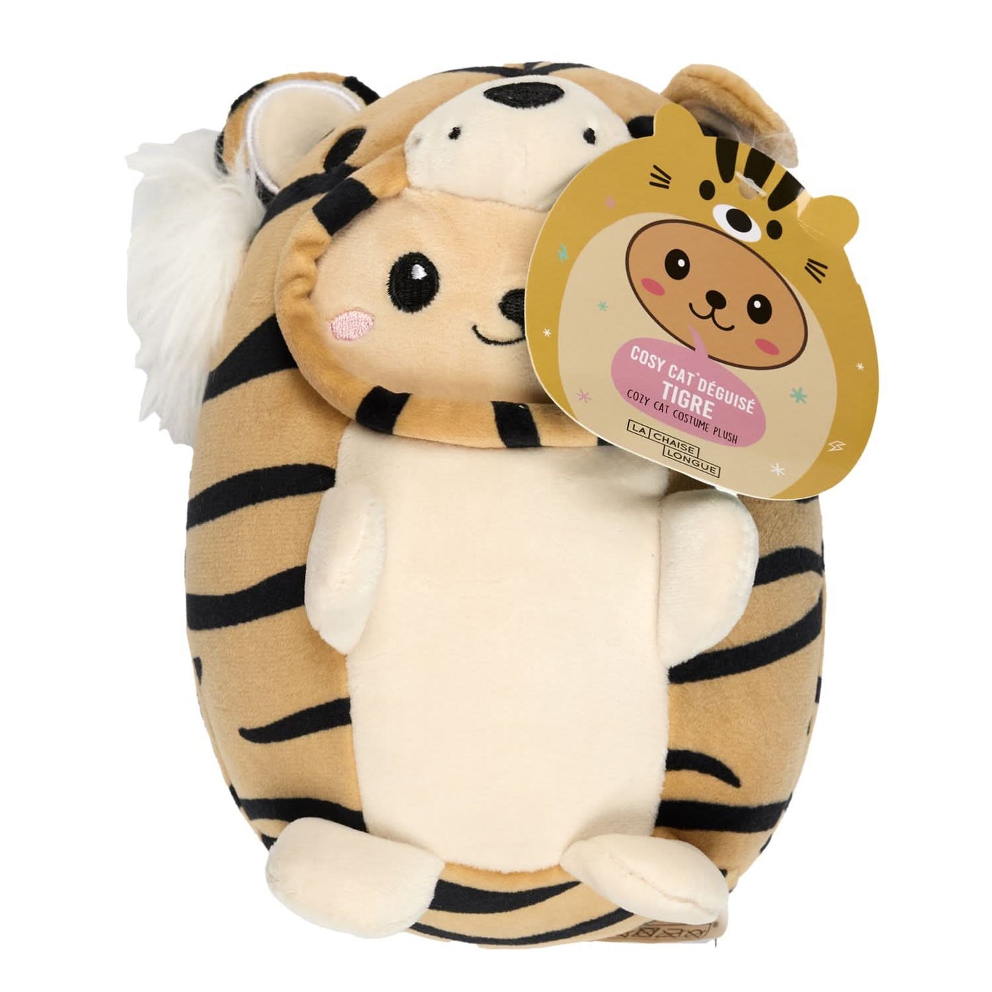 PELUCHE COSY CAT DEGUISE TIGRE