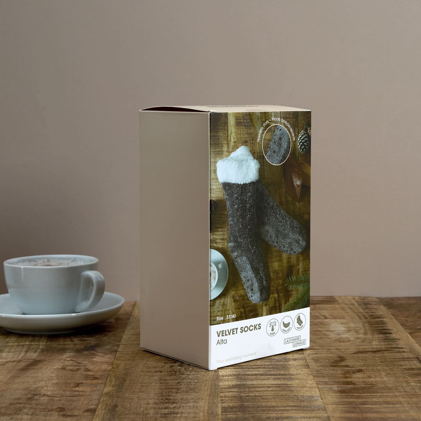 CHAUSSETTES VELOURS CHENILLE ALTA