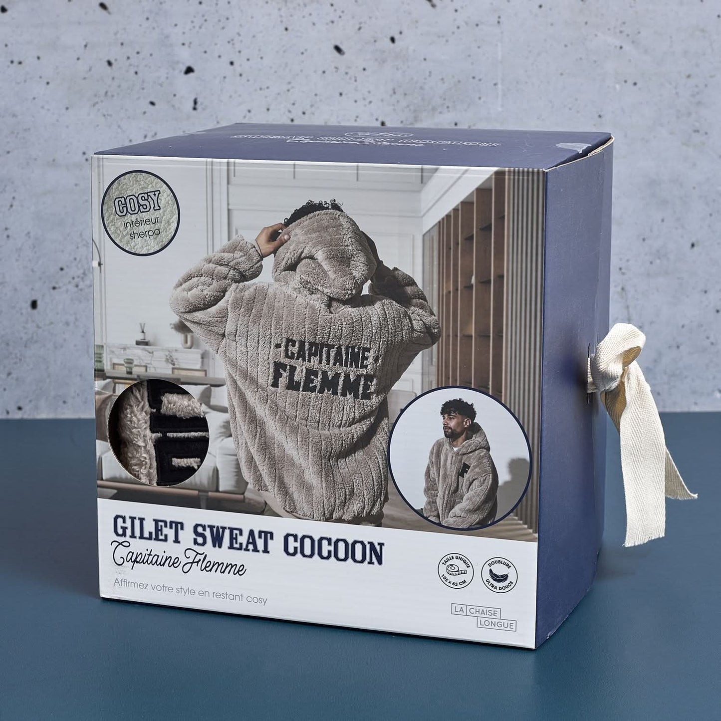 GILET SWEAT CAPITAINE FLEMME