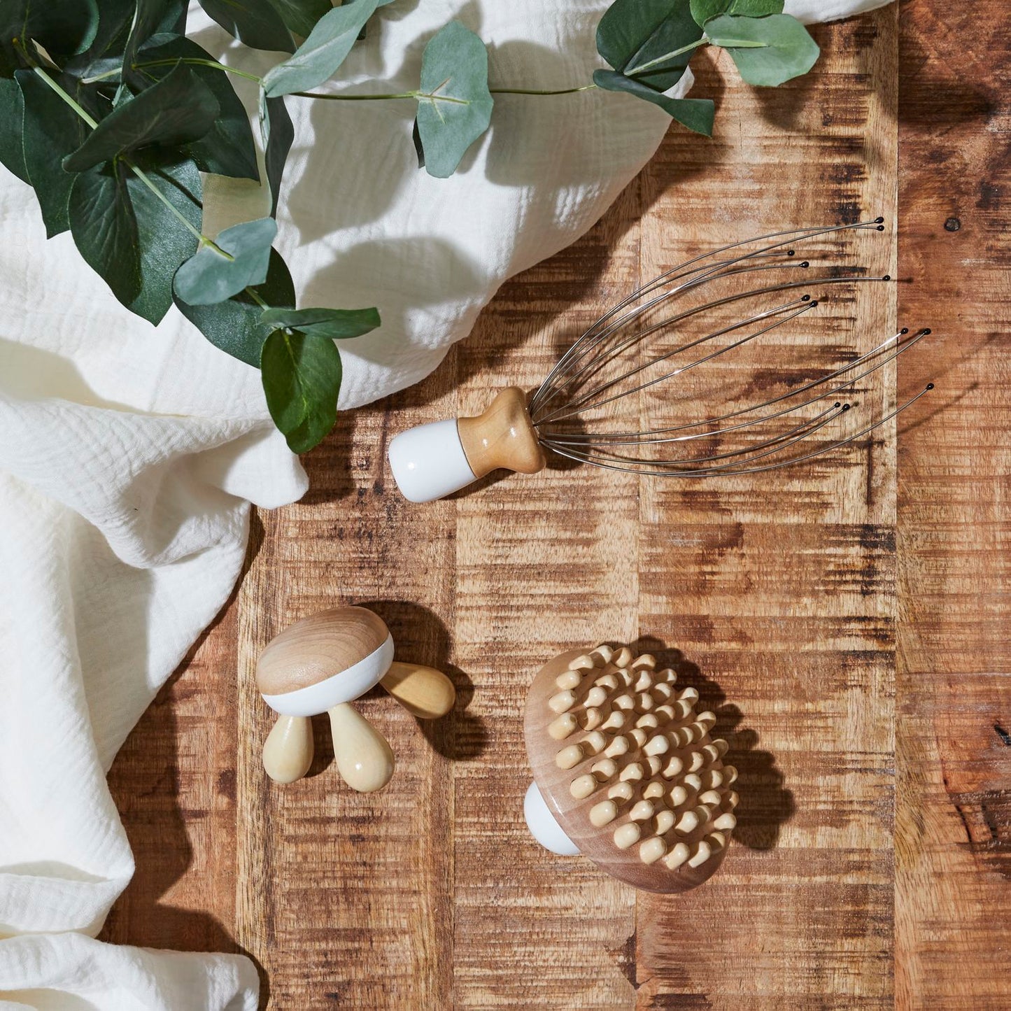 COFFRET MASSAGE BOIS