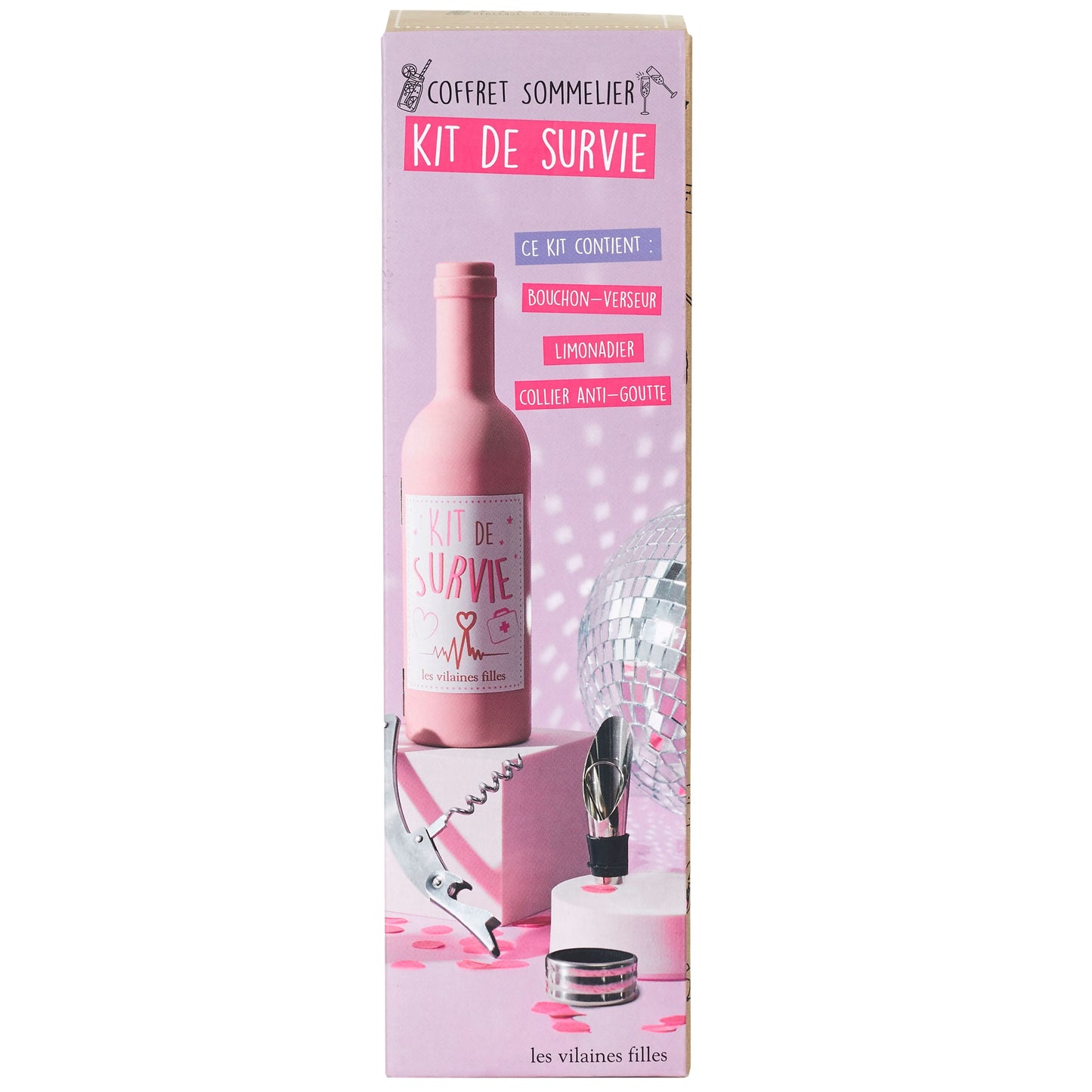 COFFRET SOMMELIER KIT DE SURVIE
