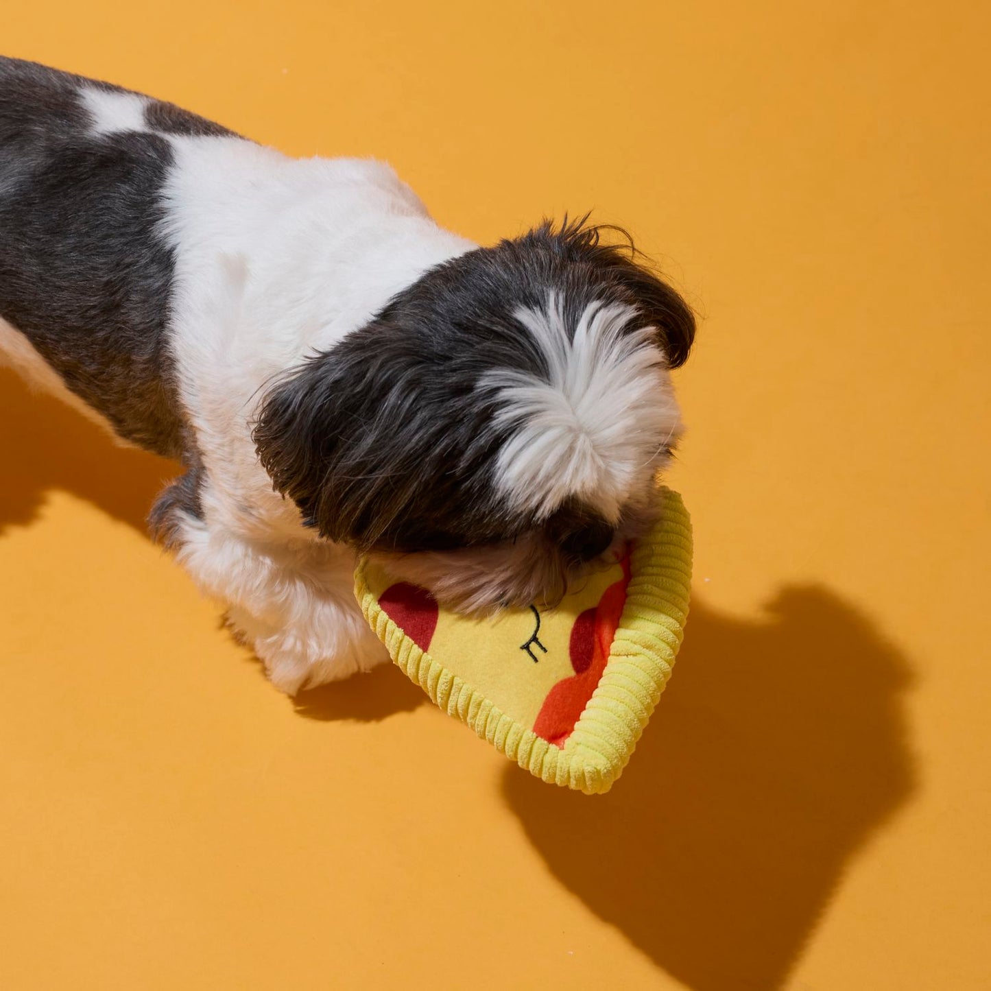 COFFRET JOUETS CHIEN PIZZA ET JUS DE POMME