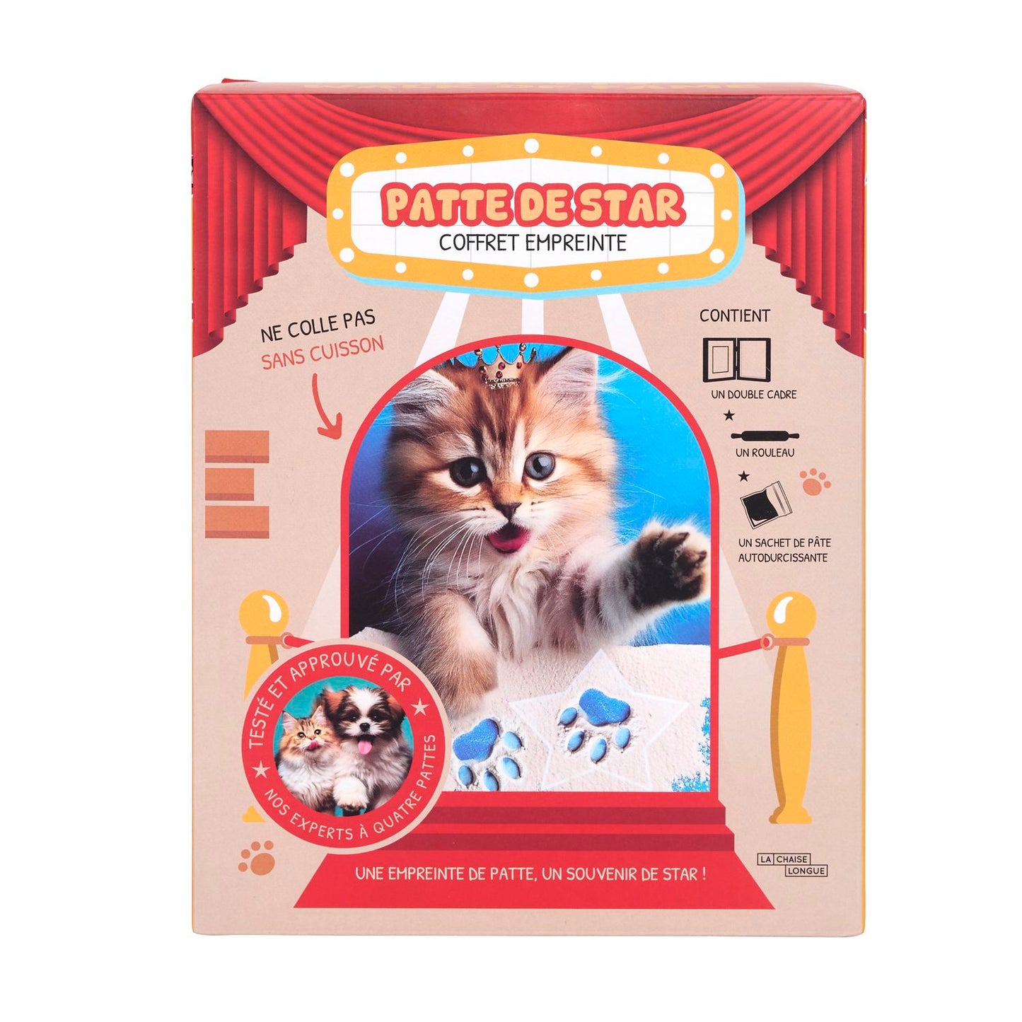 CADRE PHOTO EMPREINTE PATTE DE STAR