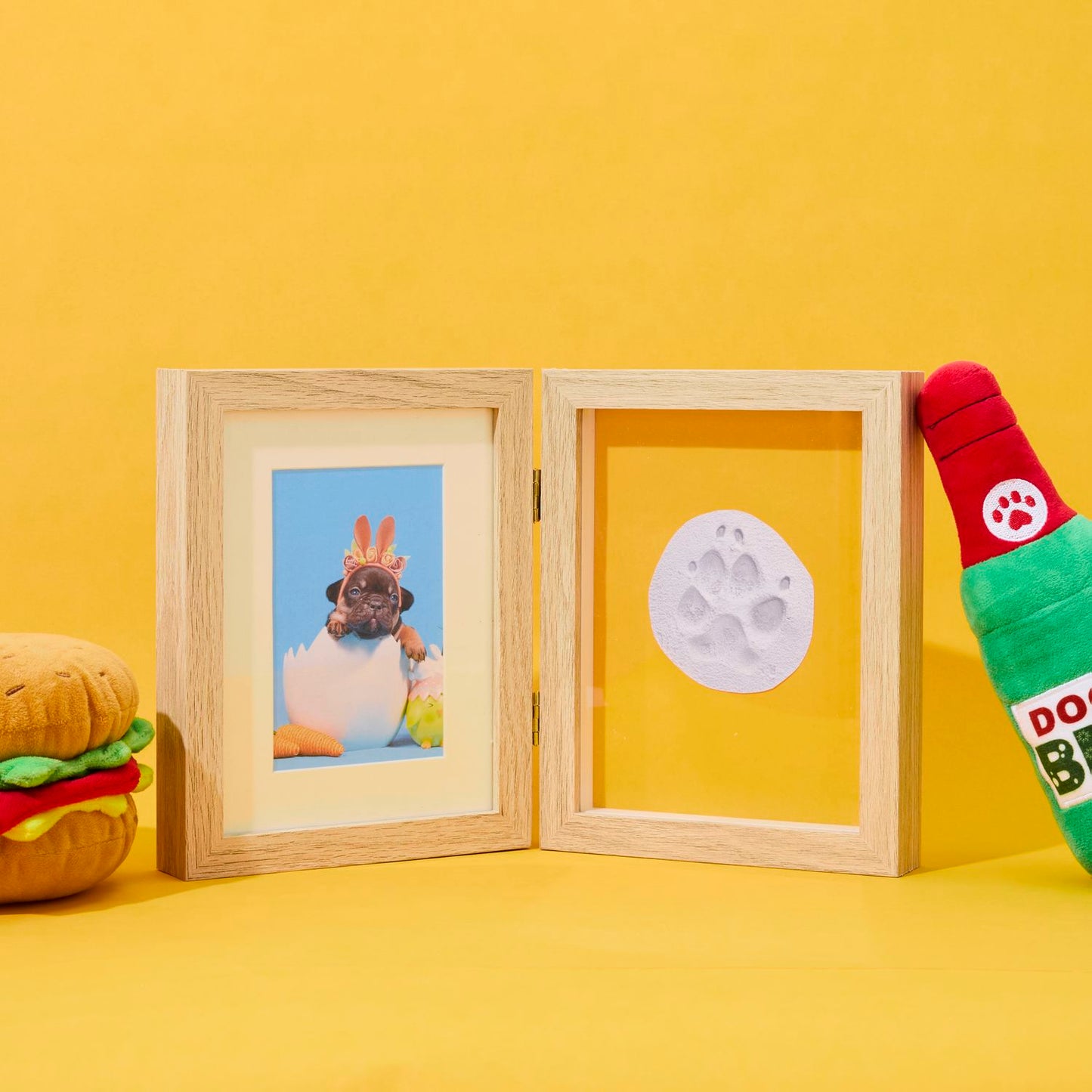 CADRE PHOTO EMPREINTE PATTE DE STAR