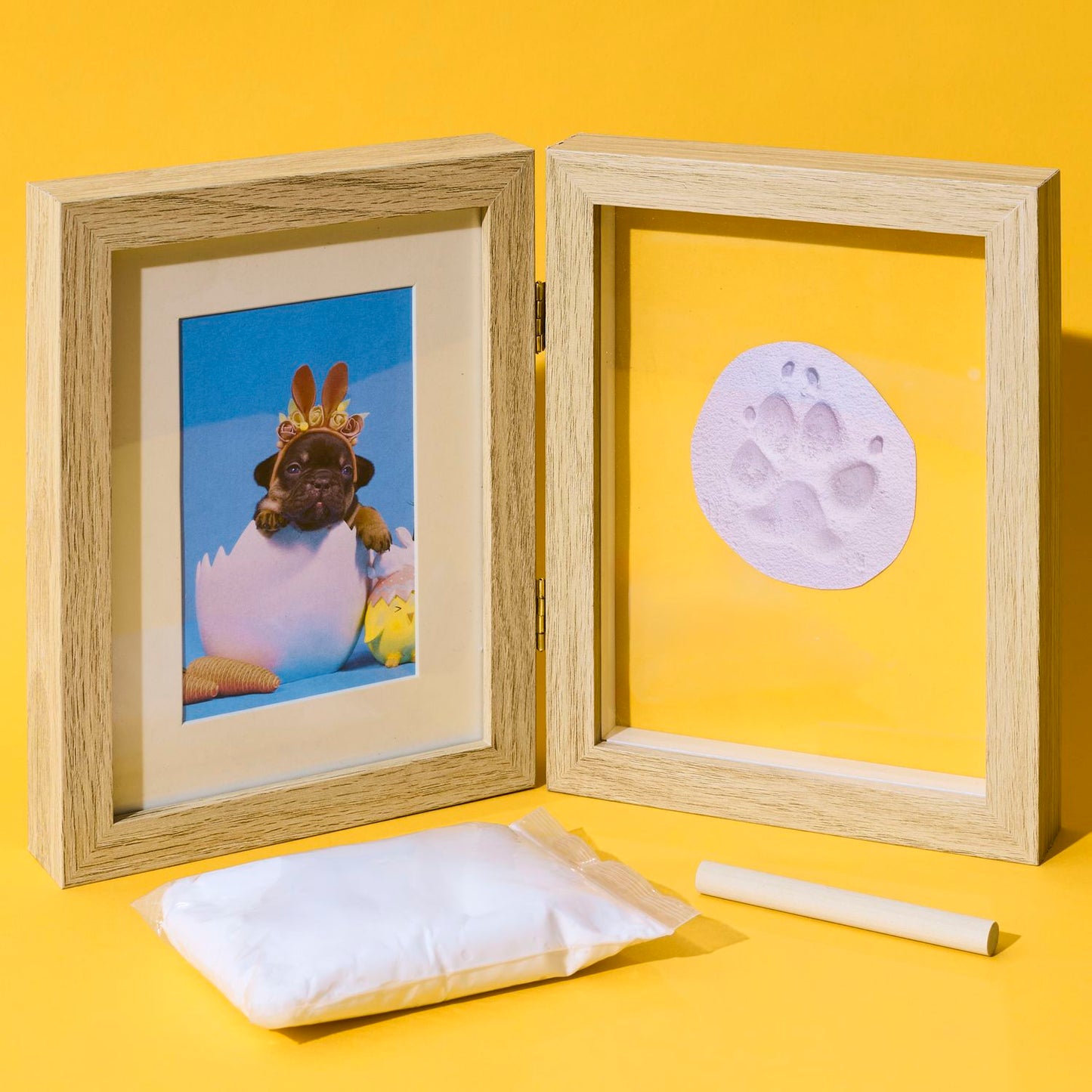 CADRE PHOTO EMPREINTE PATTE DE STAR