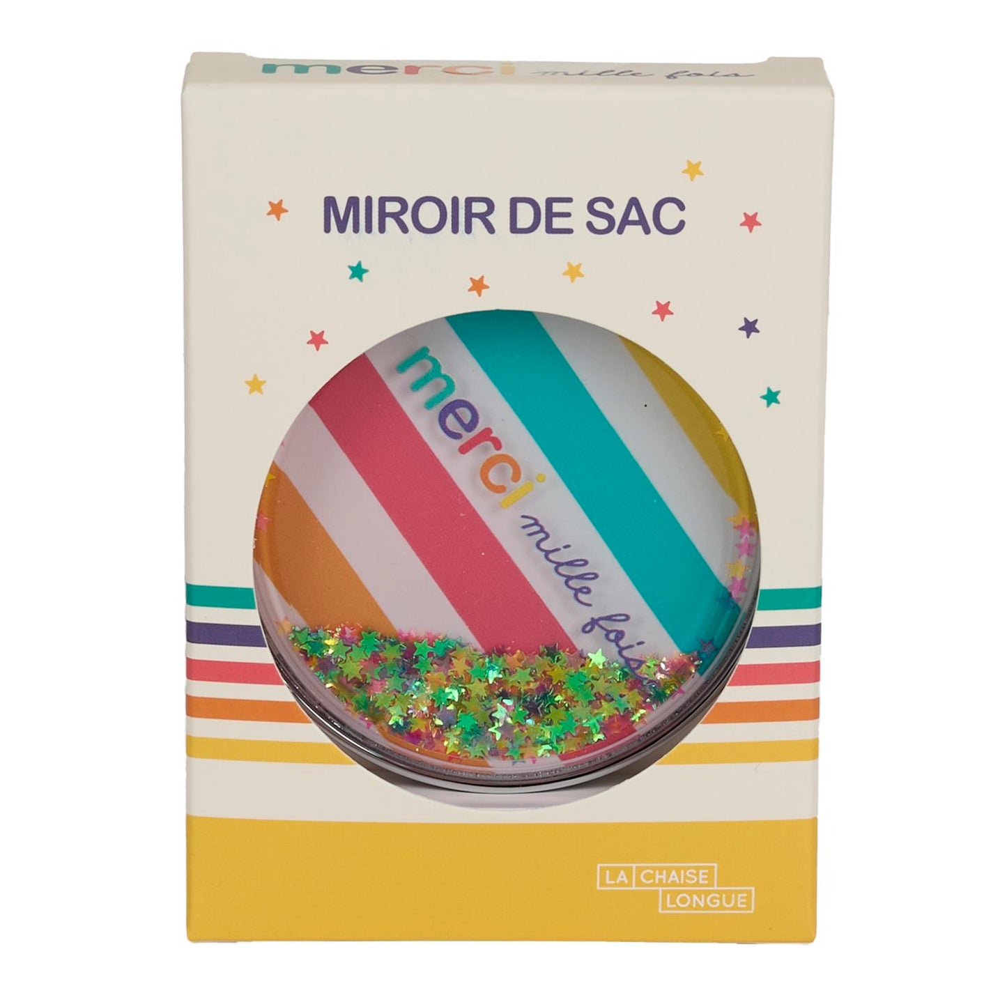 MIROIR DE POCHE MERCI 1000 FOIS
