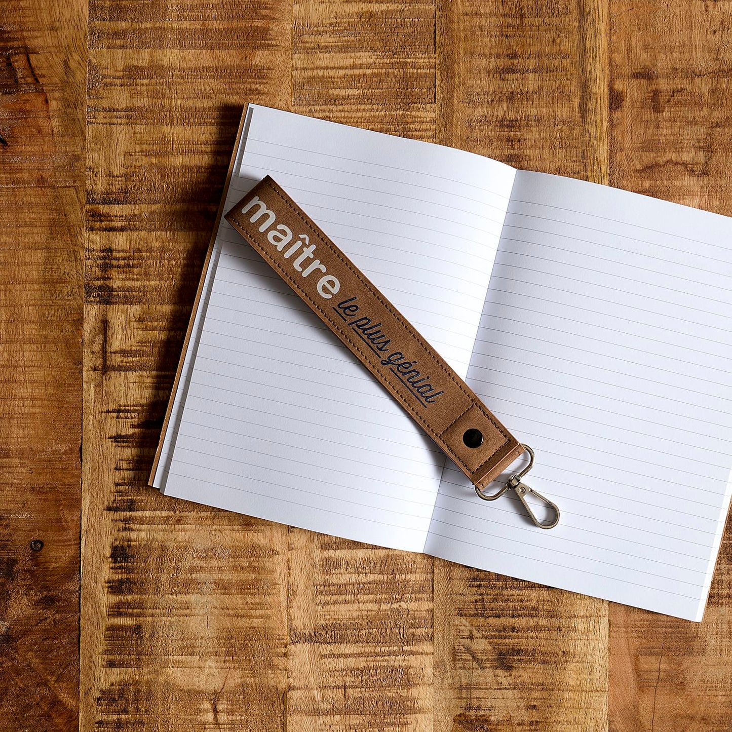 PORTE CLE MERCI MAITRE