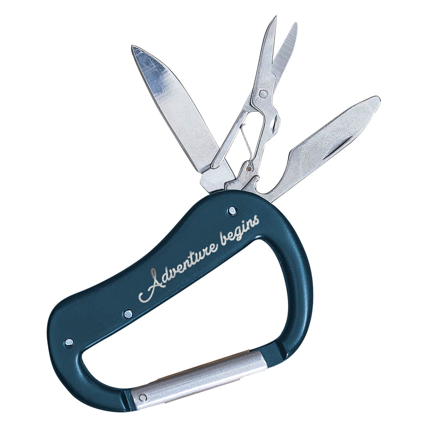 PORTE CLES MOUSQUETON MULTIFONCTION