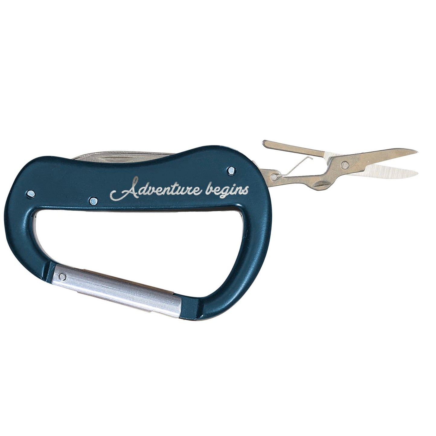 PORTE CLES MOUSQUETON MULTIFONCTION