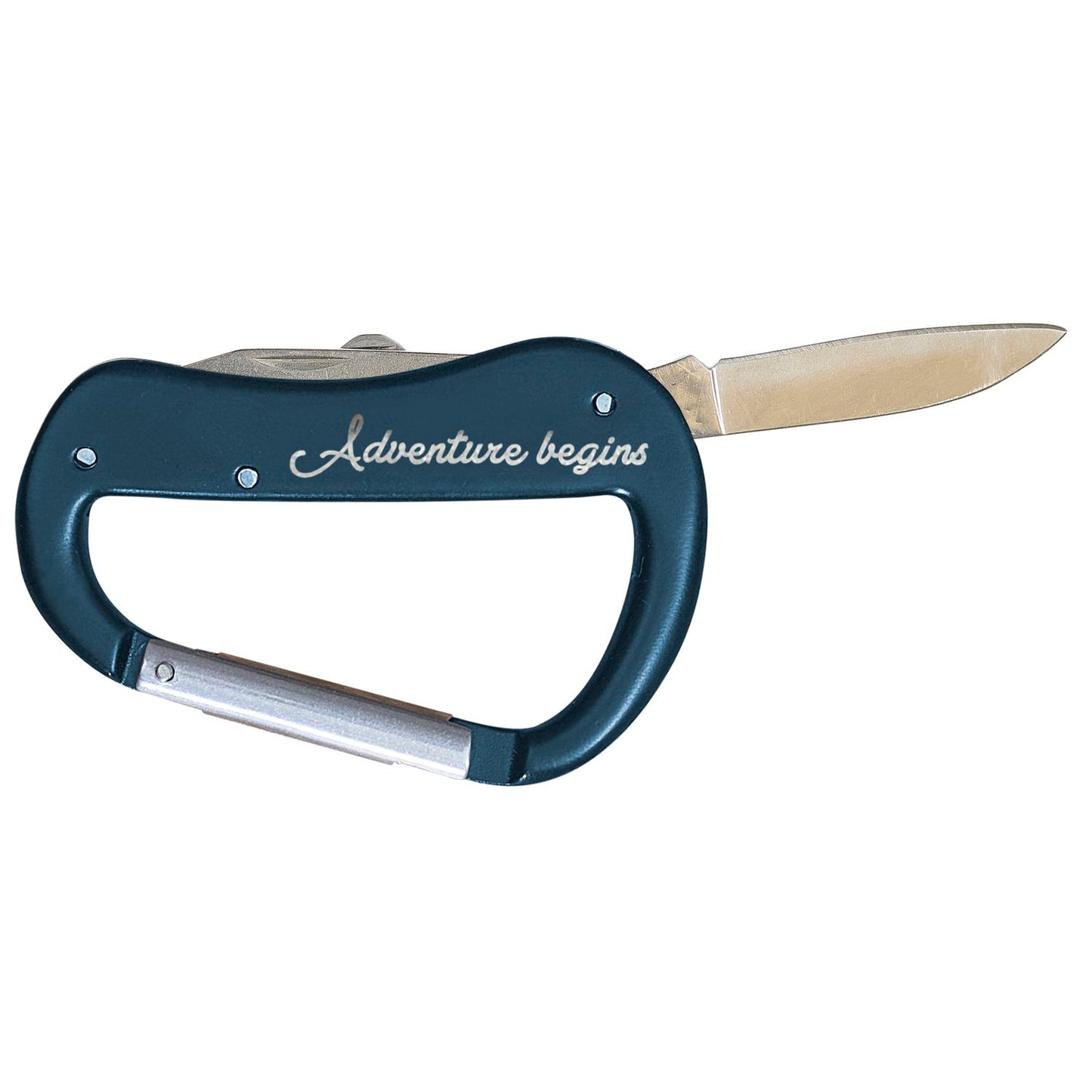 PORTE CLES MOUSQUETON MULTIFONCTION