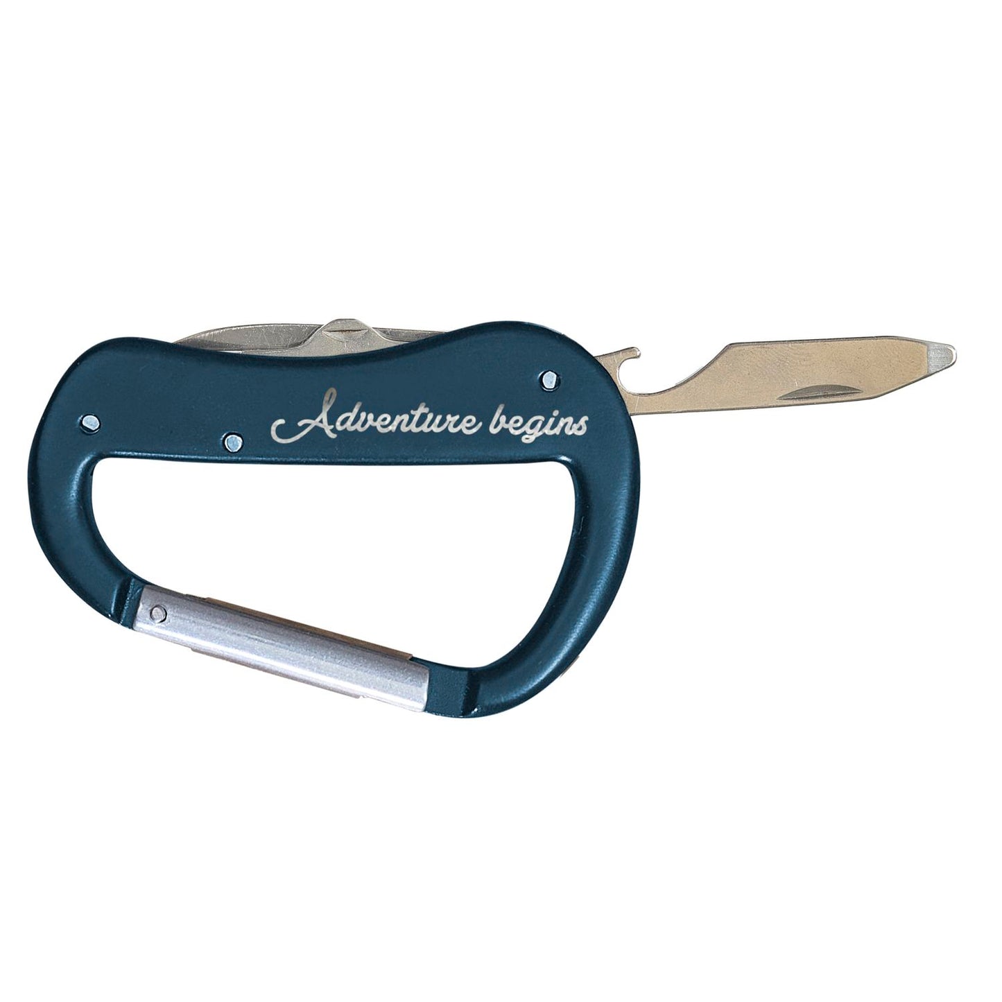 PORTE CLES MOUSQUETON MULTIFONCTION