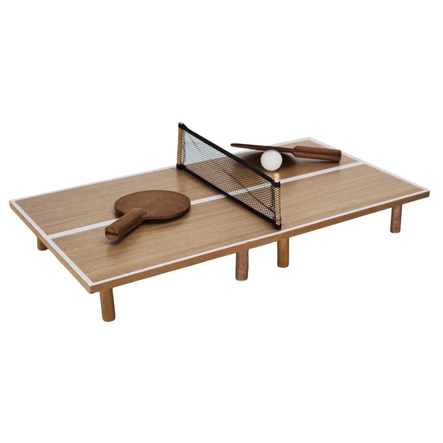 JEU DE TABLE PING PONG EN BOIS