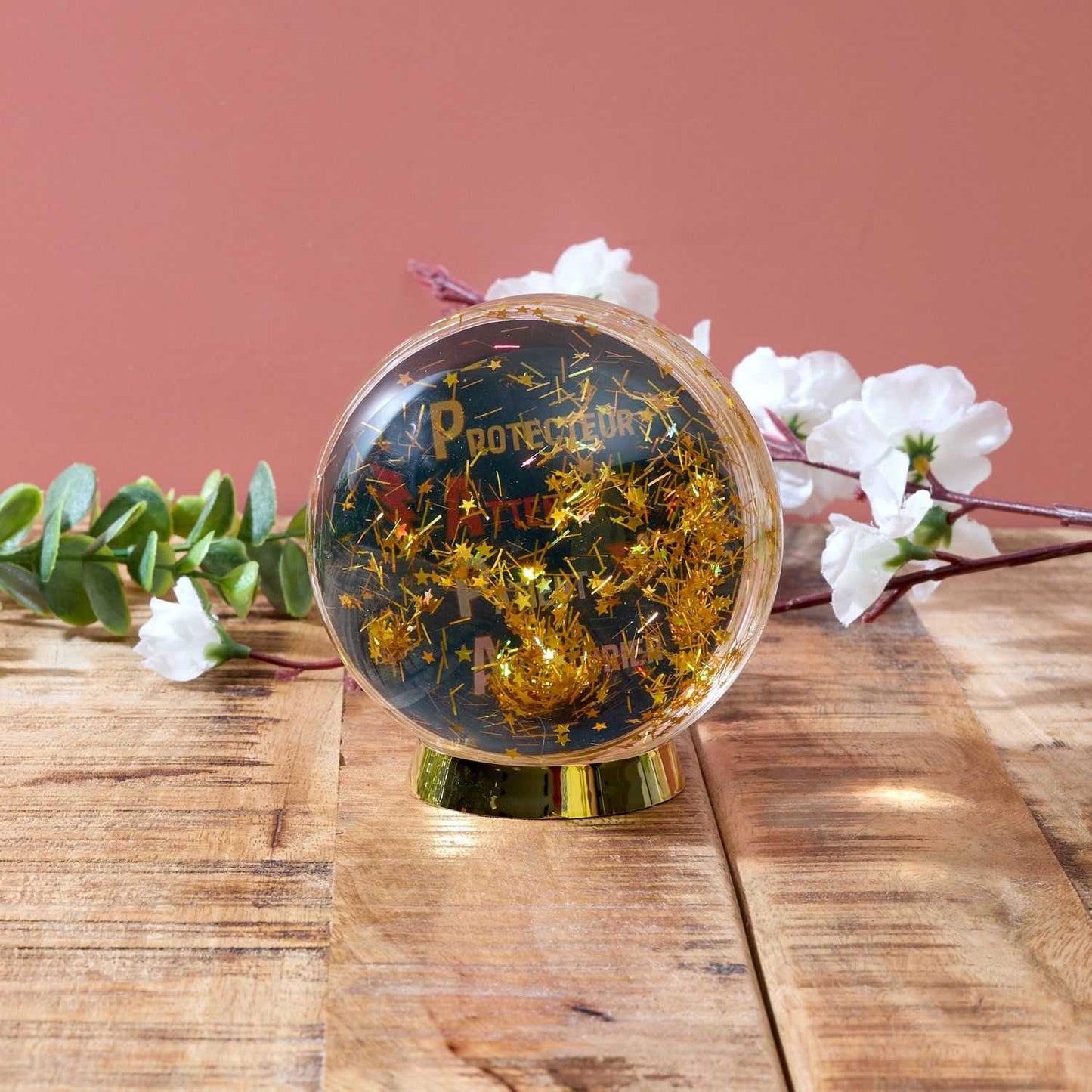 BOULE A NEIGE CADRE PHOTO PAPA