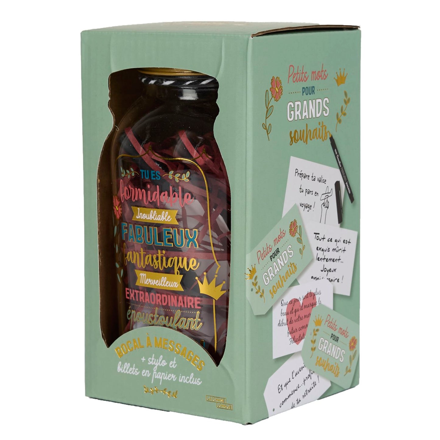 BOCAL A MESSAGES FAMILLE