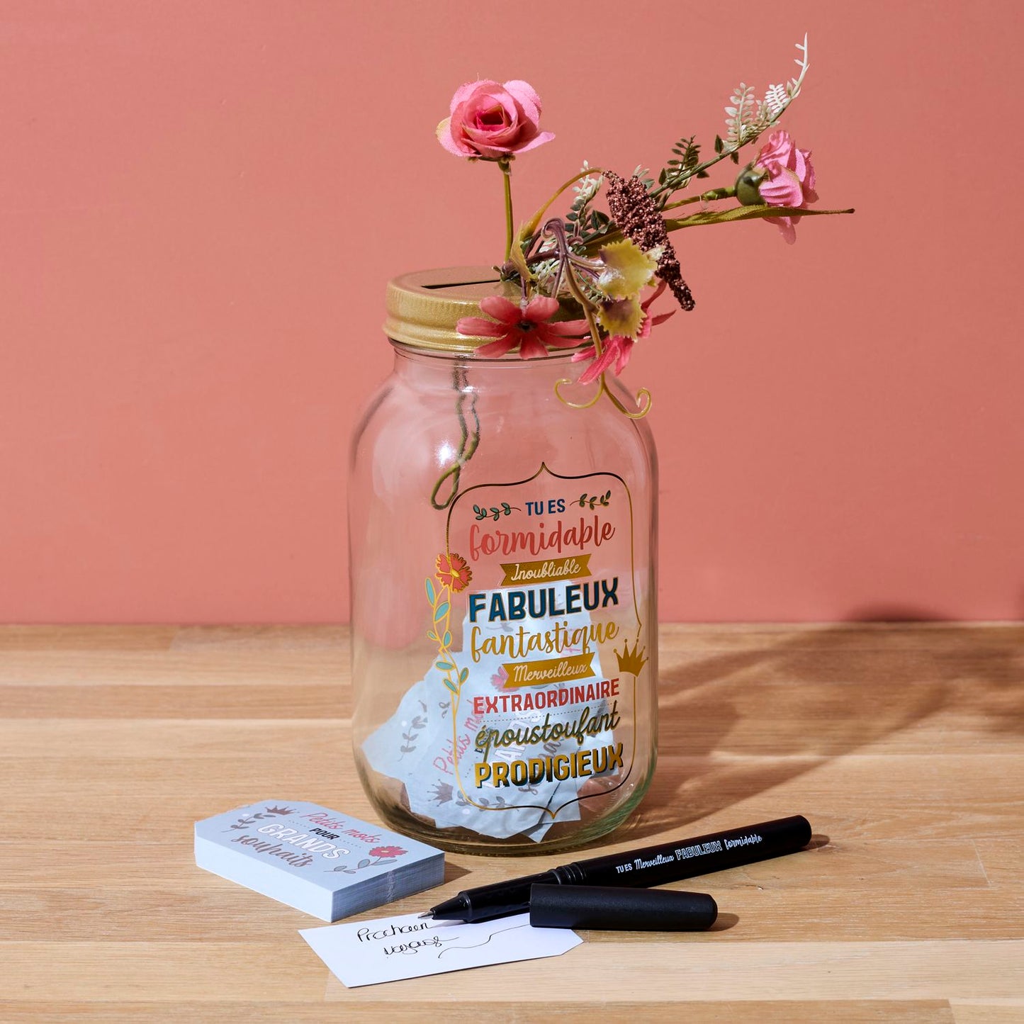 BOCAL A MESSAGES FAMILLE