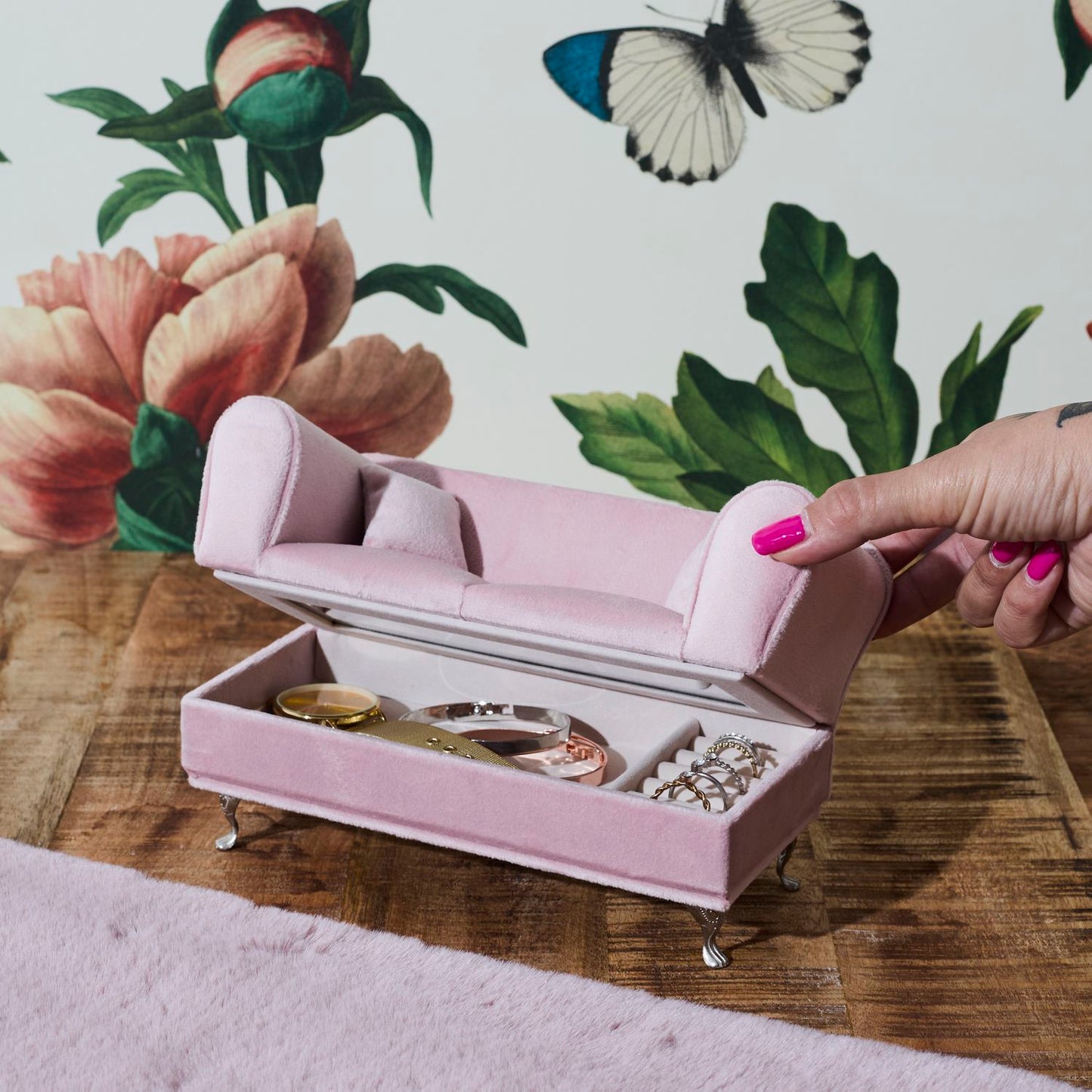 COFFRET A BIJOUX SOFA BAROQUE