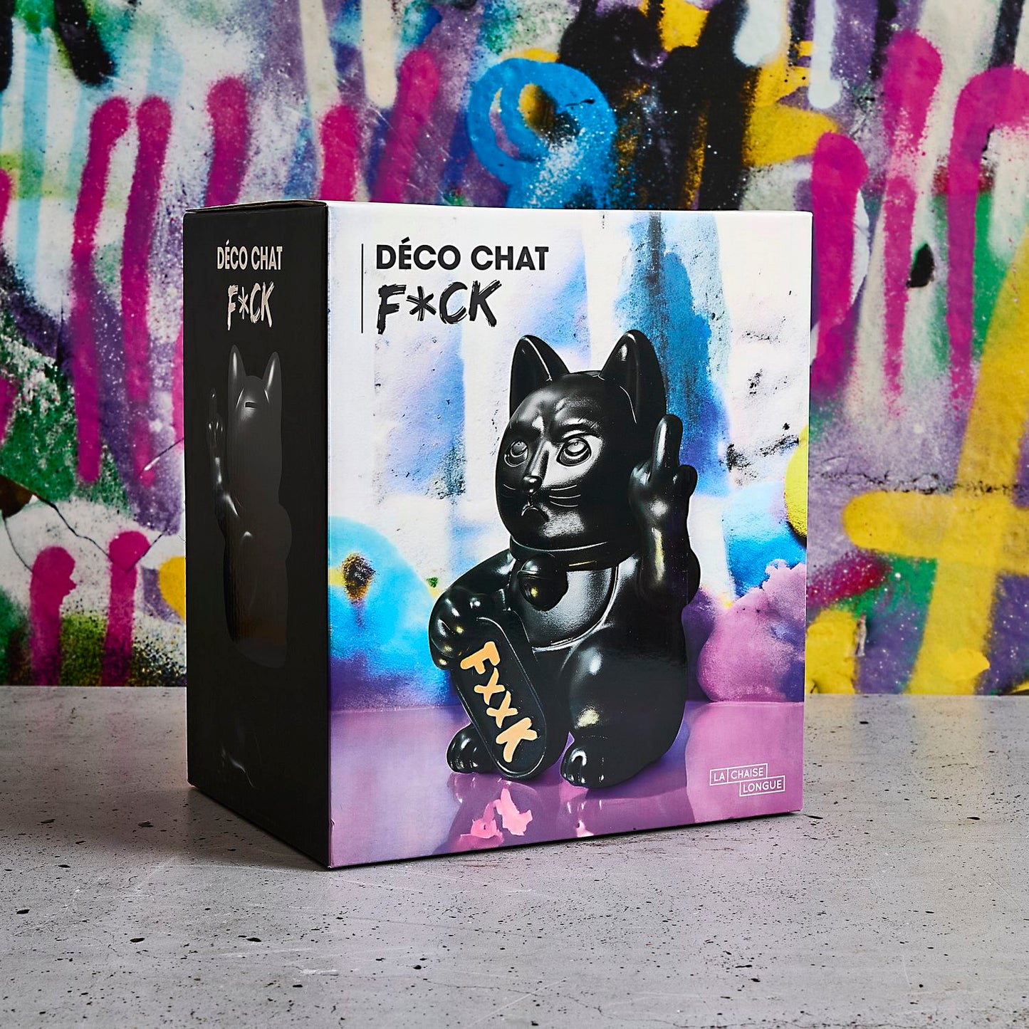DECO TIRELIRE CHAT F*CK XL
