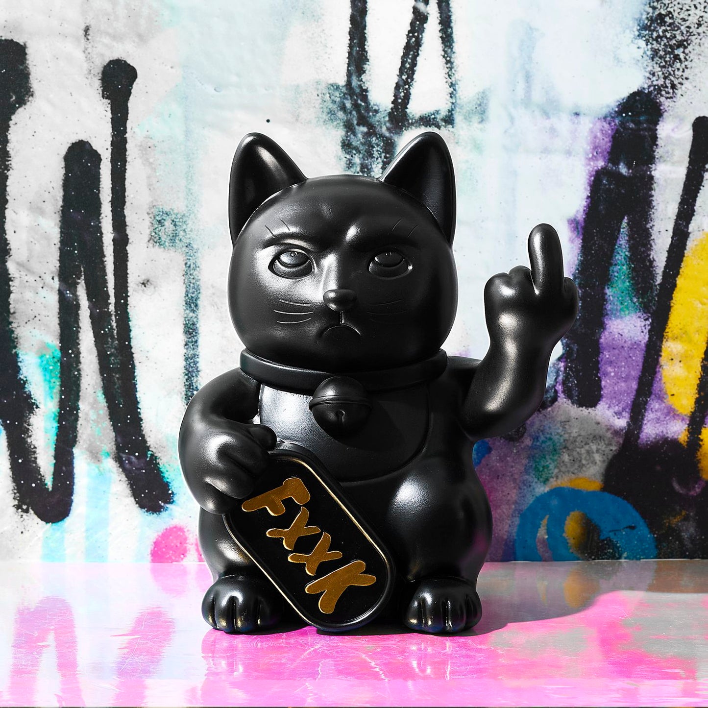 DECO TIRELIRE CHAT F*CK XL