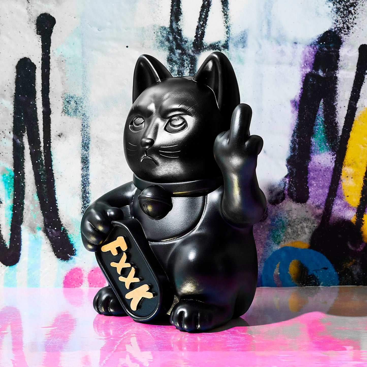 DECO TIRELIRE CHAT F*CK XL