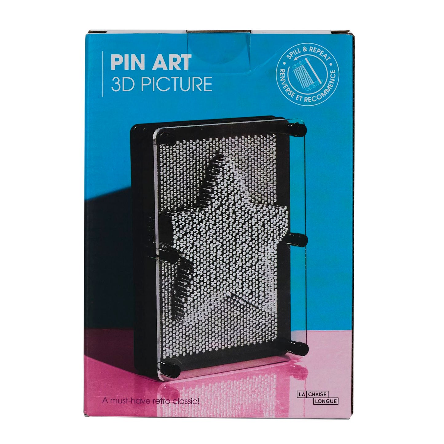 PIN ART EMPREINTE 3D