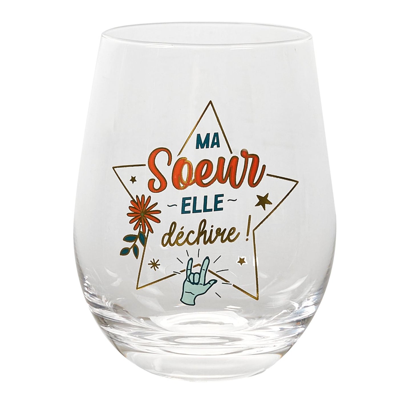 VERRE SŒUR QUI DECHIRE