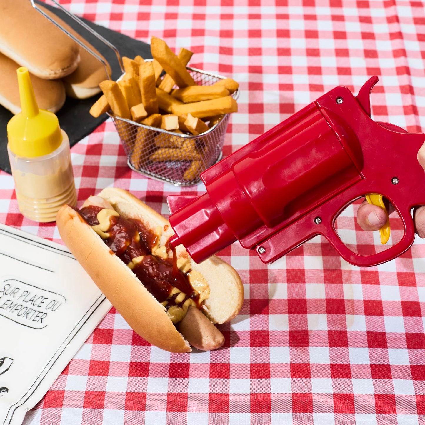 PISTOLET A SAUCES SNACKING