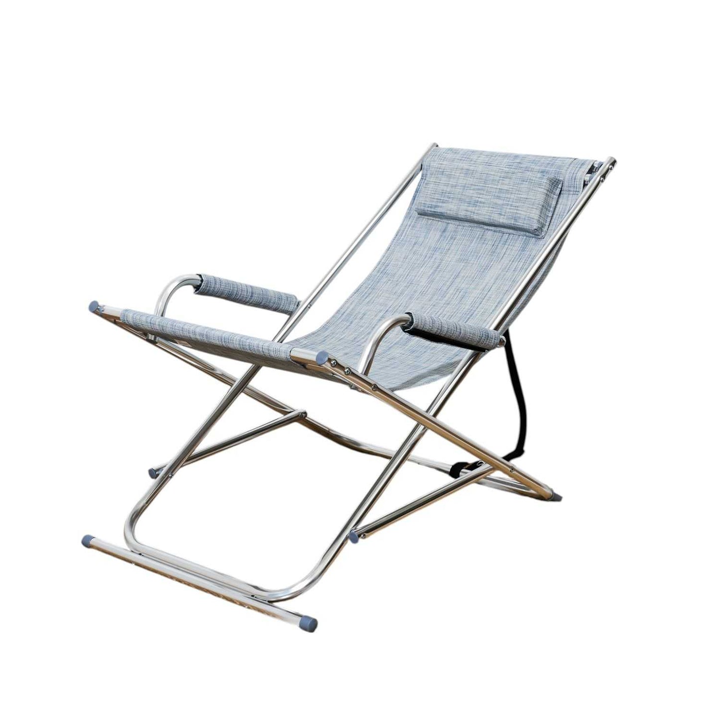 CHAISE LONGUE BLEU CHINE