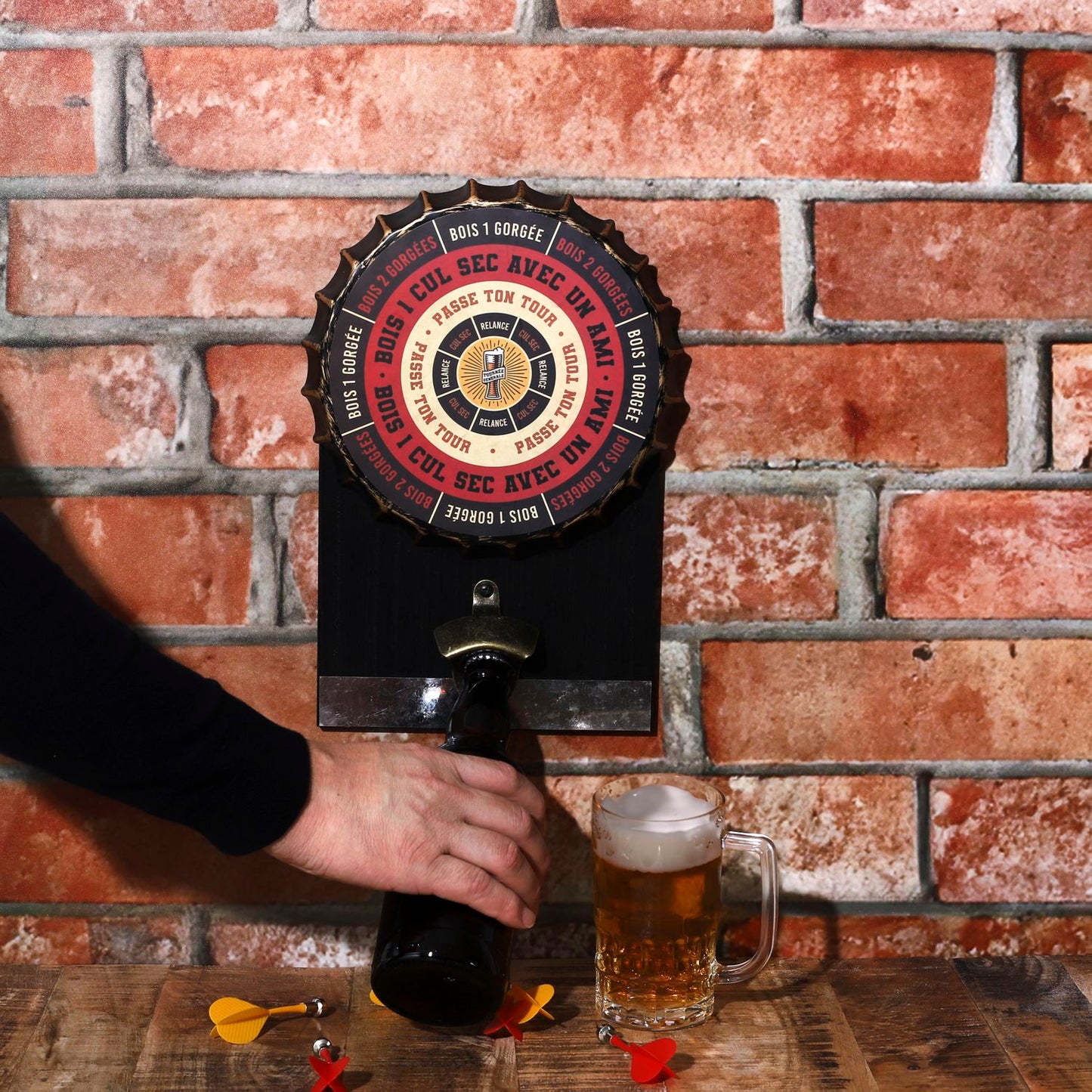 DRINKING GAME DECAPSULEUR FLECHETTES