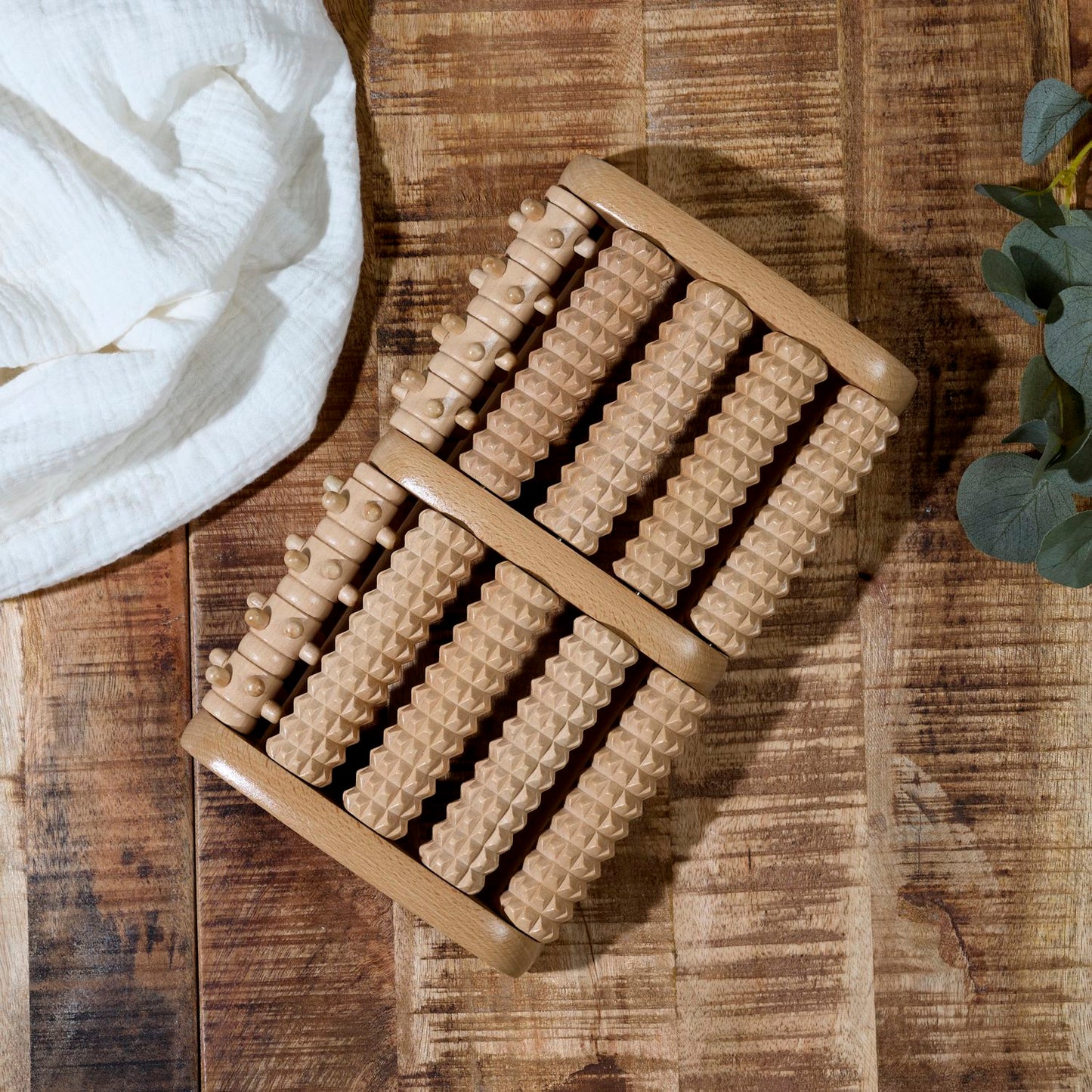 MASSEUR ROLLER ENERGETIQUE WOODY