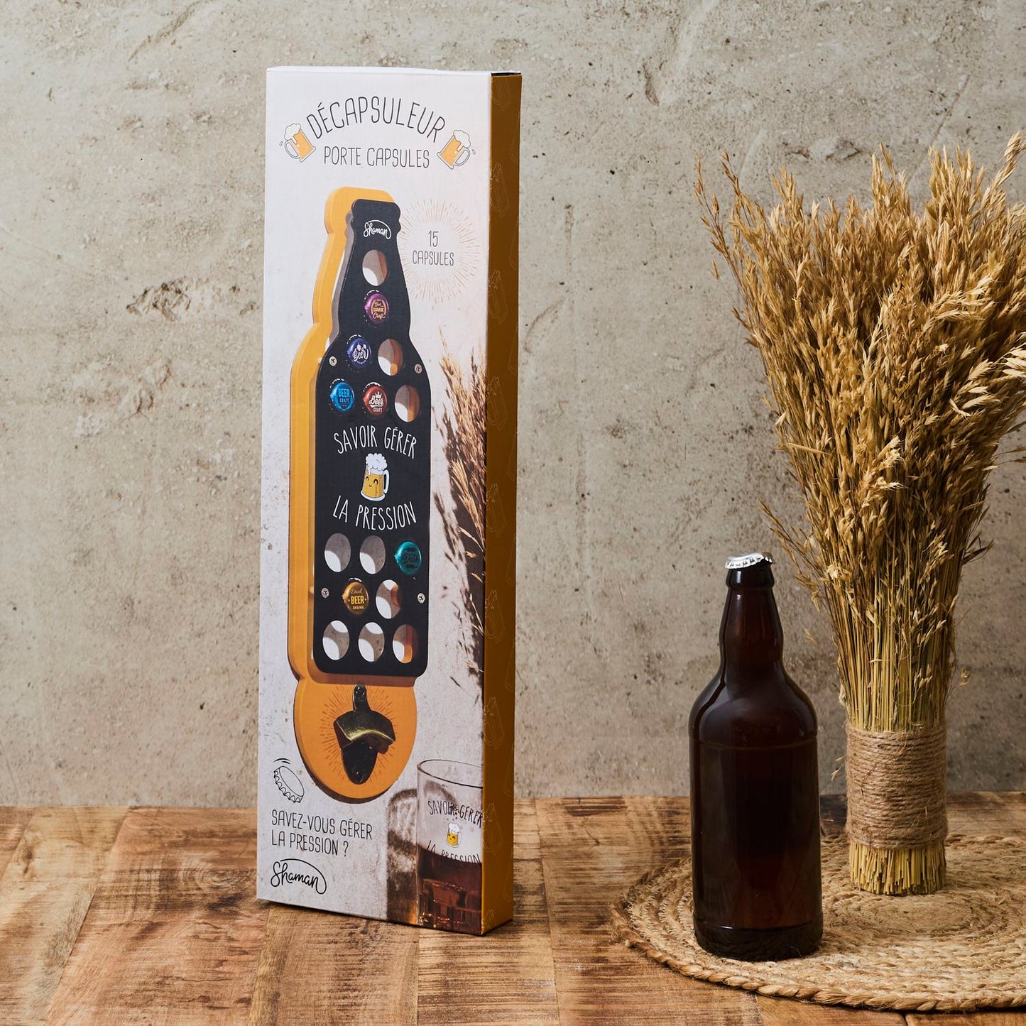 DECAPSULEUR BOUTEILLE SAVOIR GERER LA PRESSION