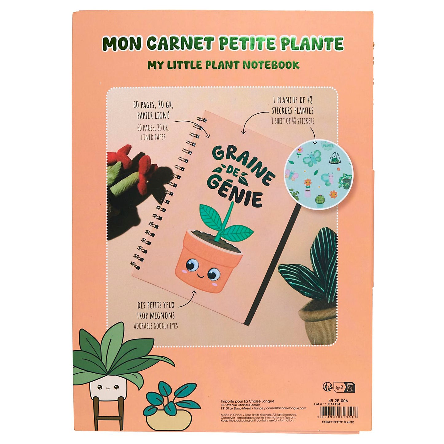 CARNET PETITE PLANTE