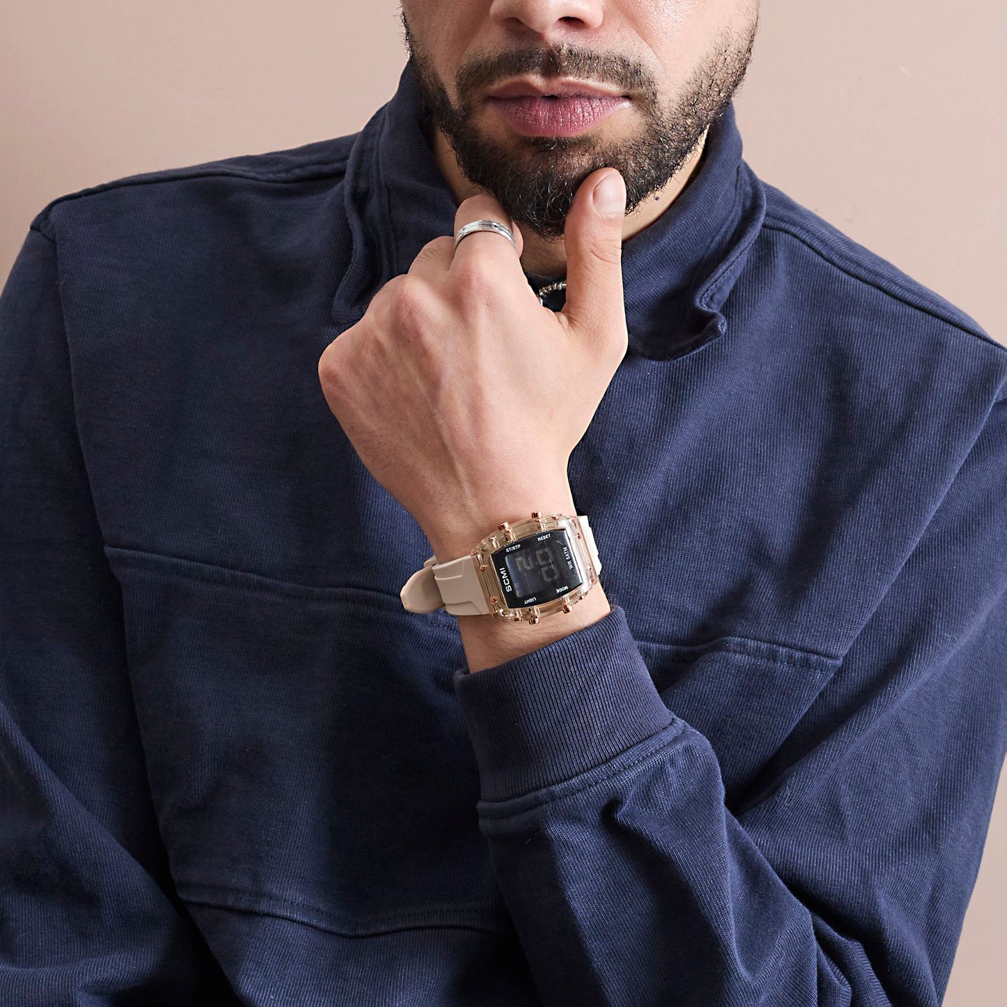 MONTRE ALPHA SAND BEIGE