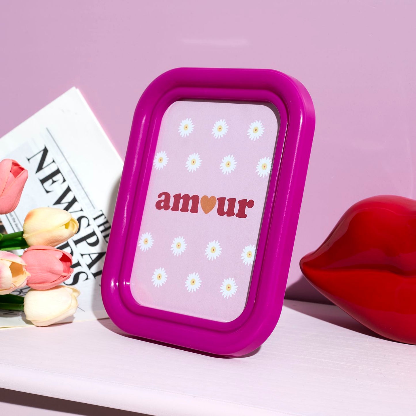 COFFRET DE 6 CADRES PELE-MELE LES COQUETTES