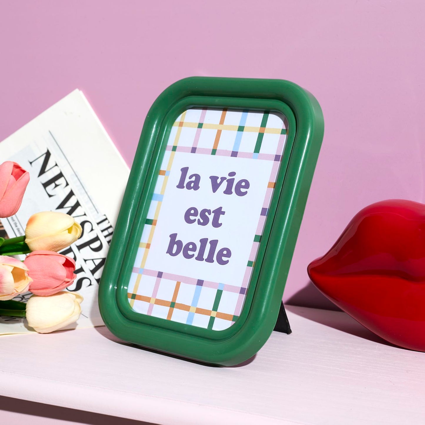 COFFRET DE 6 CADRES PELE-MELE LES COQUETTES