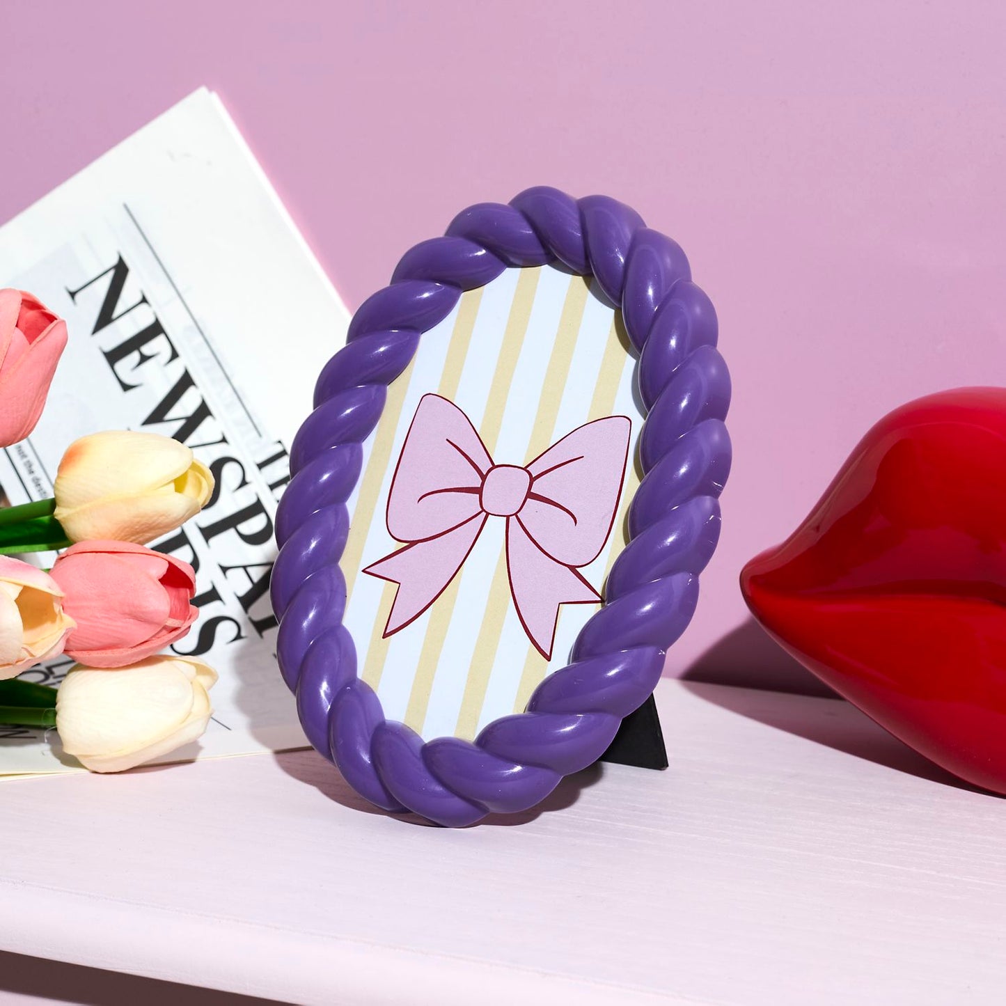 COFFRET DE 6 CADRES PELE-MELE LES COQUETTES