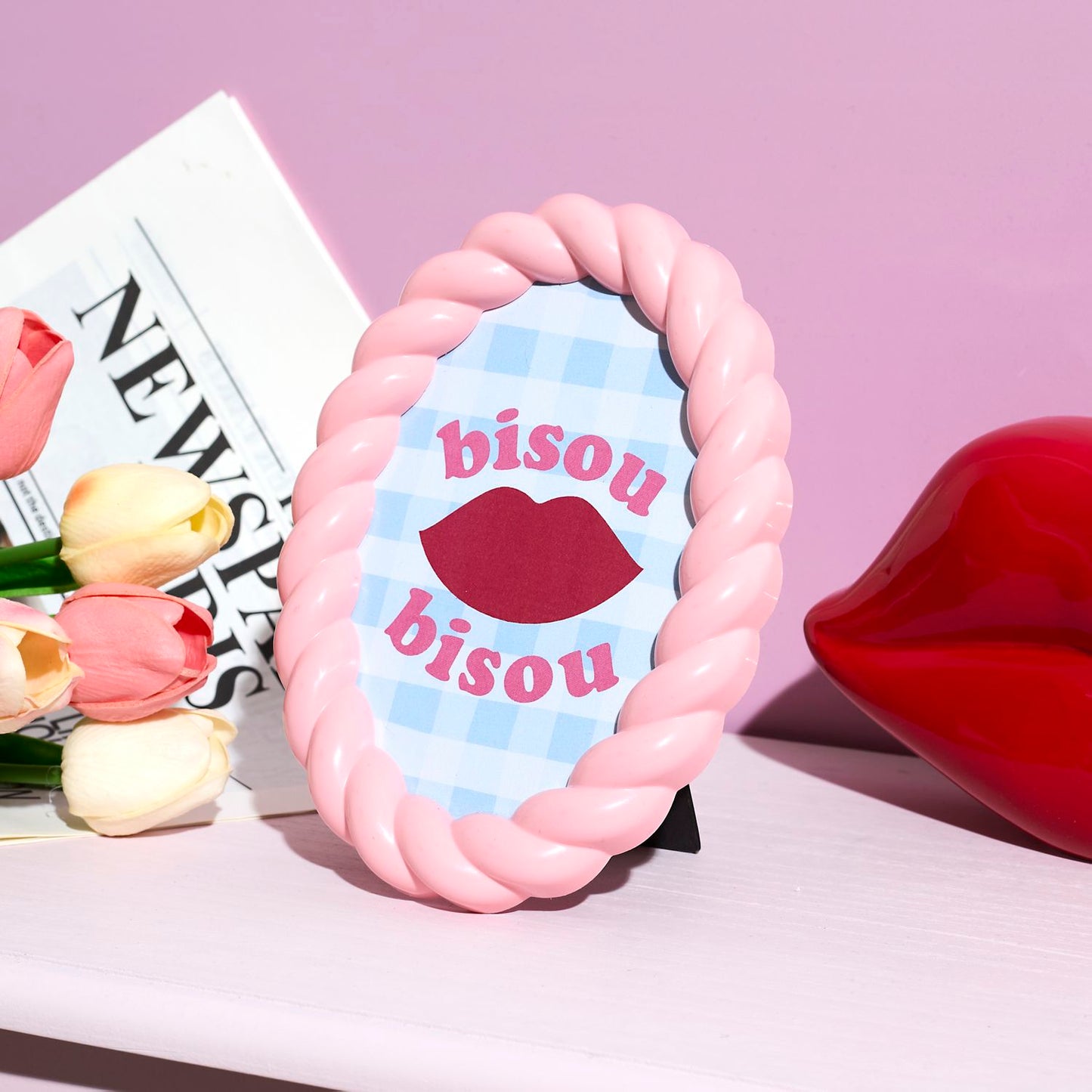 COFFRET DE 6 CADRES PELE-MELE LES COQUETTES