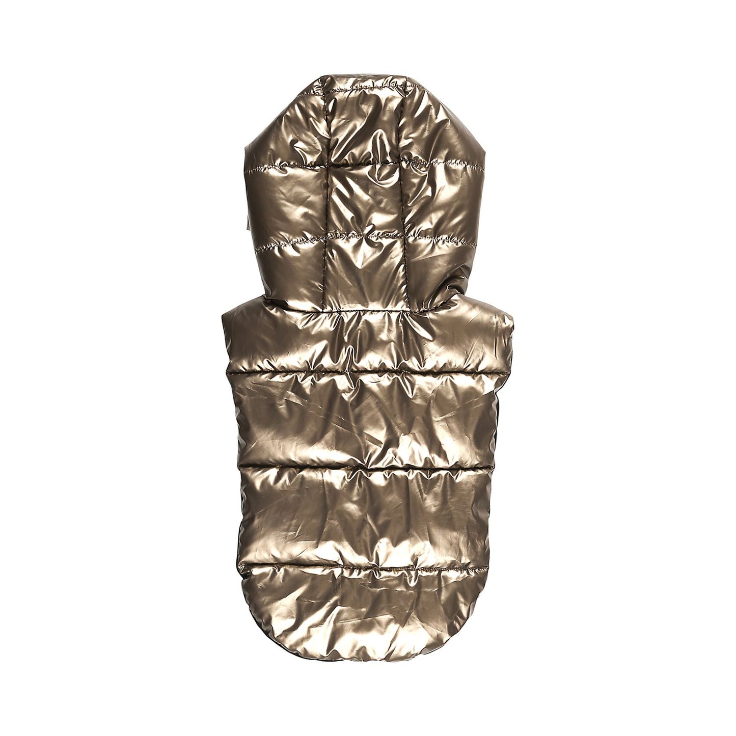 CAPUCHE DOUDOUNE REVERSIBLE GOLD