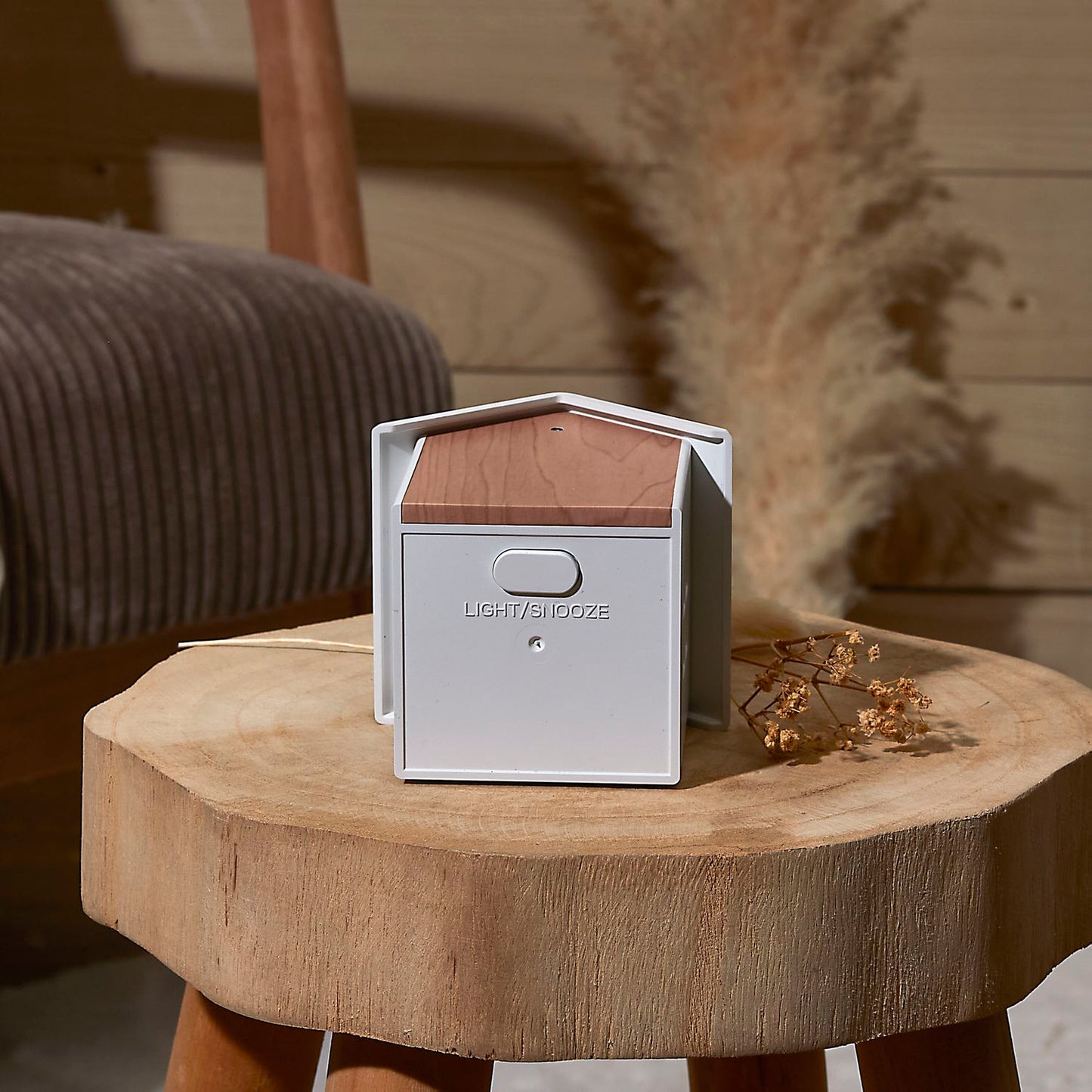 REVEIL LED TINY HOUSE BLANC