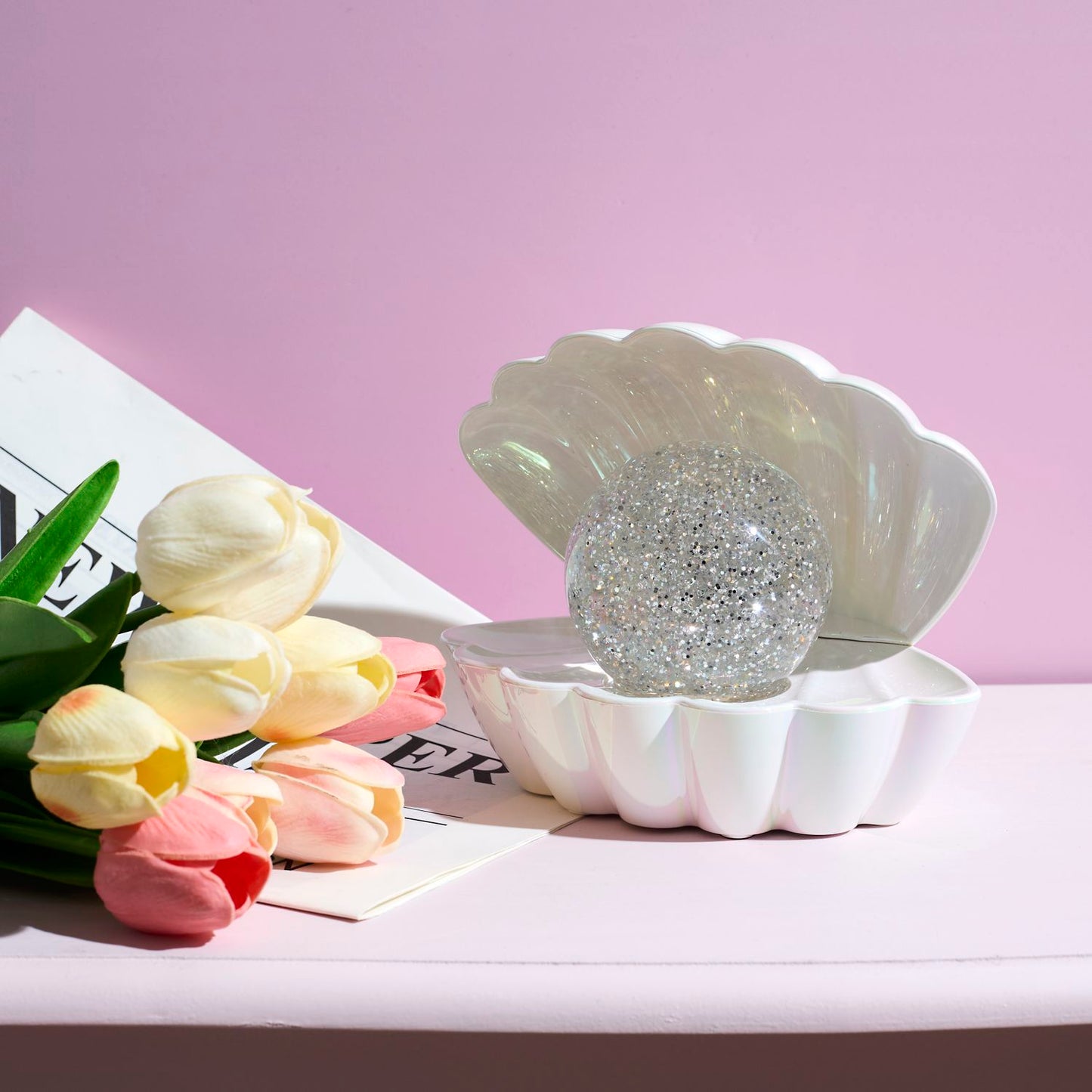 LAMPE COQUILLAGE PEARL