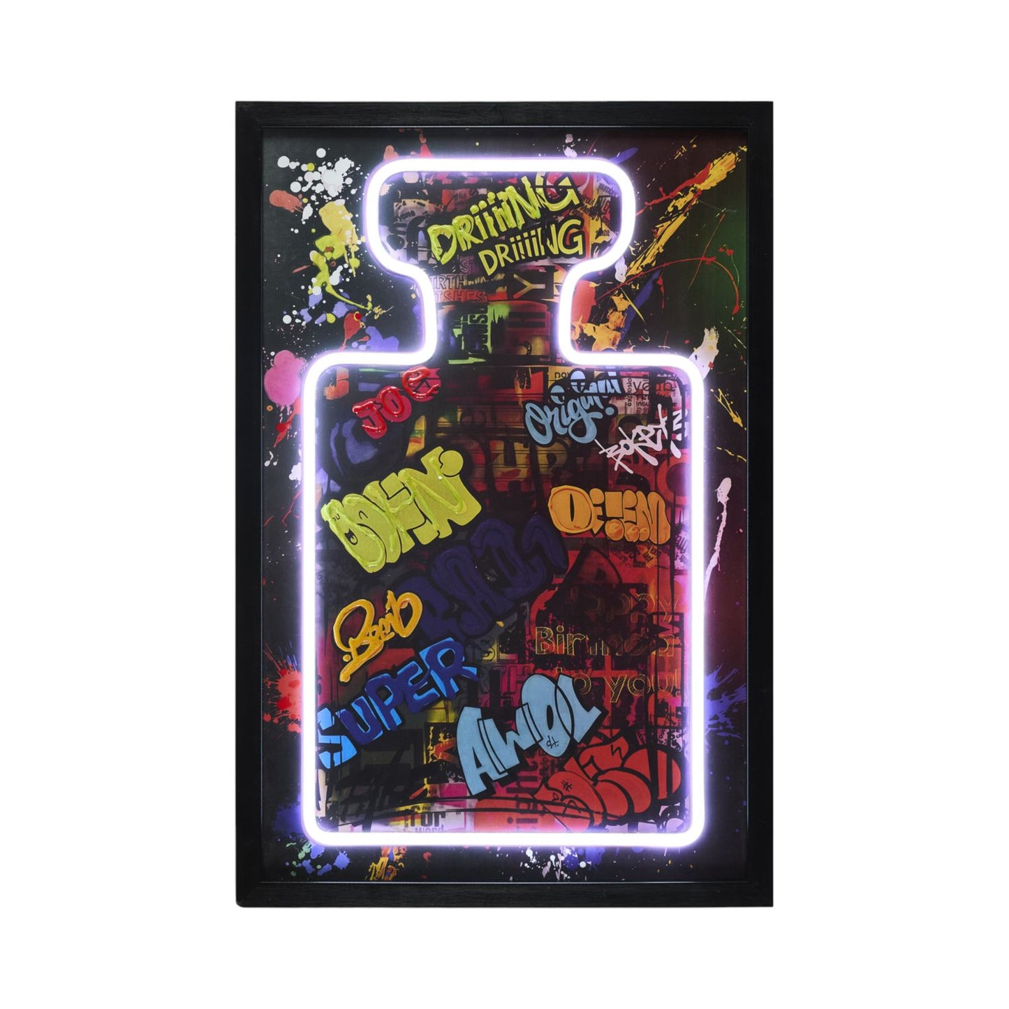 TABLEAU EFFET NEON ICONIC PARFUME
