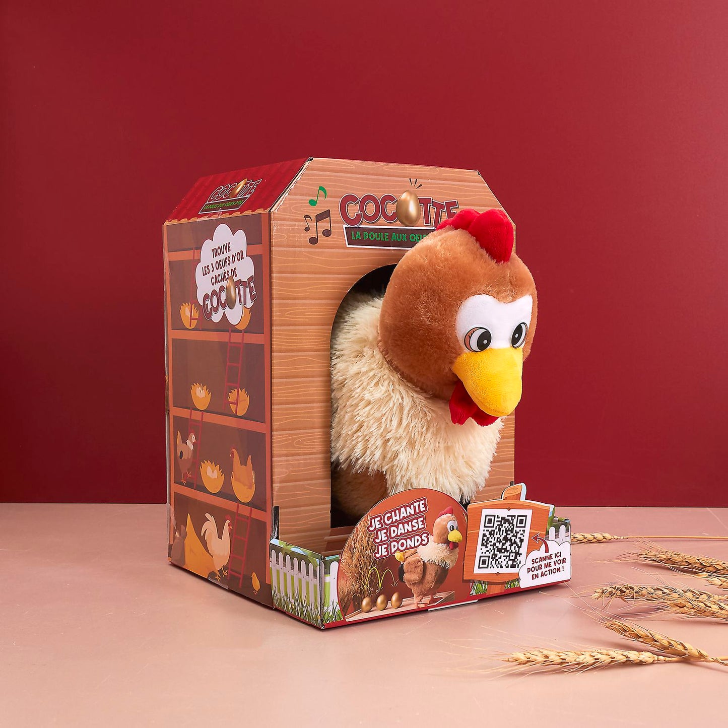 COCOTTE LA POULE QUI POND