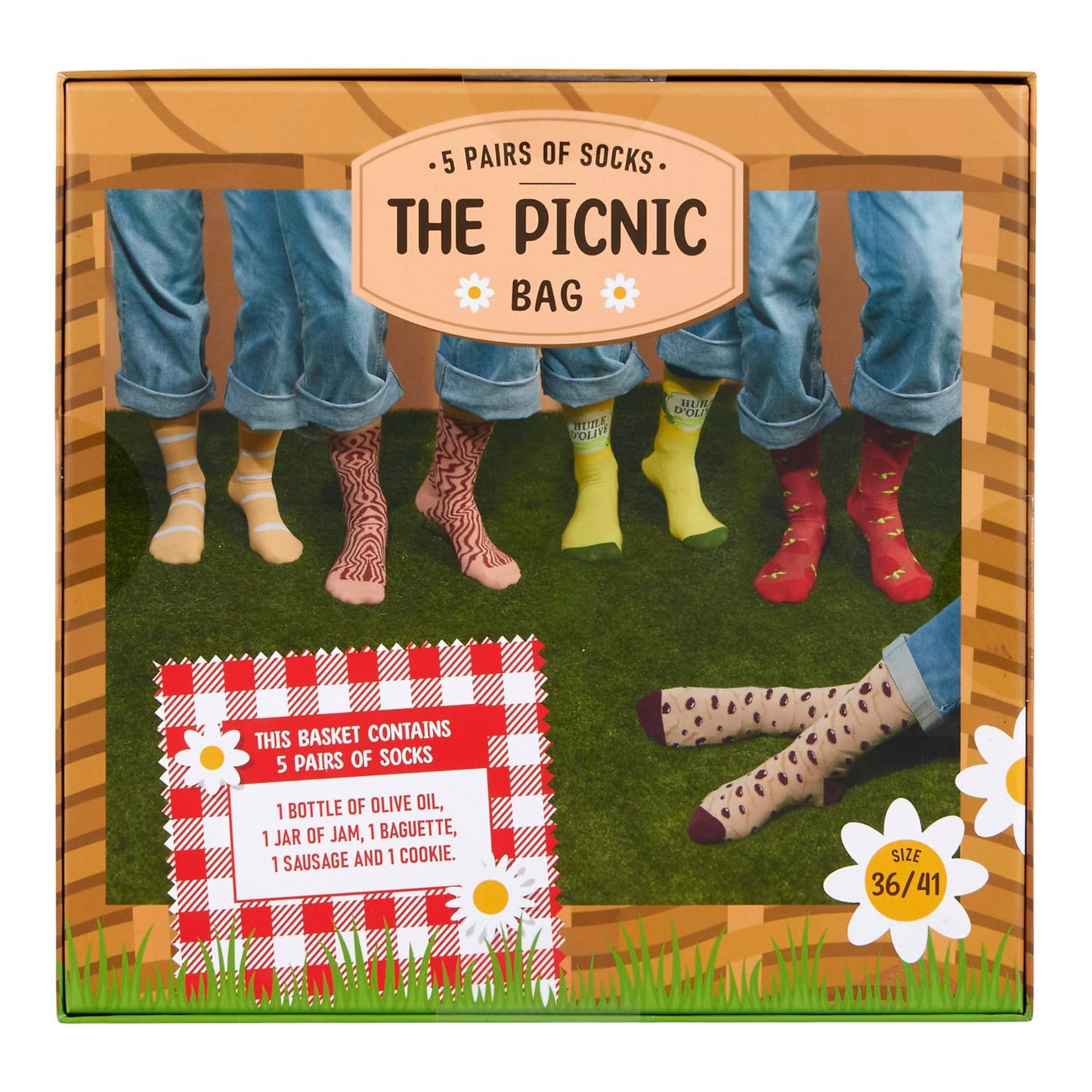 COFFRET CHAUSSETTES PIQUE-NIQUE