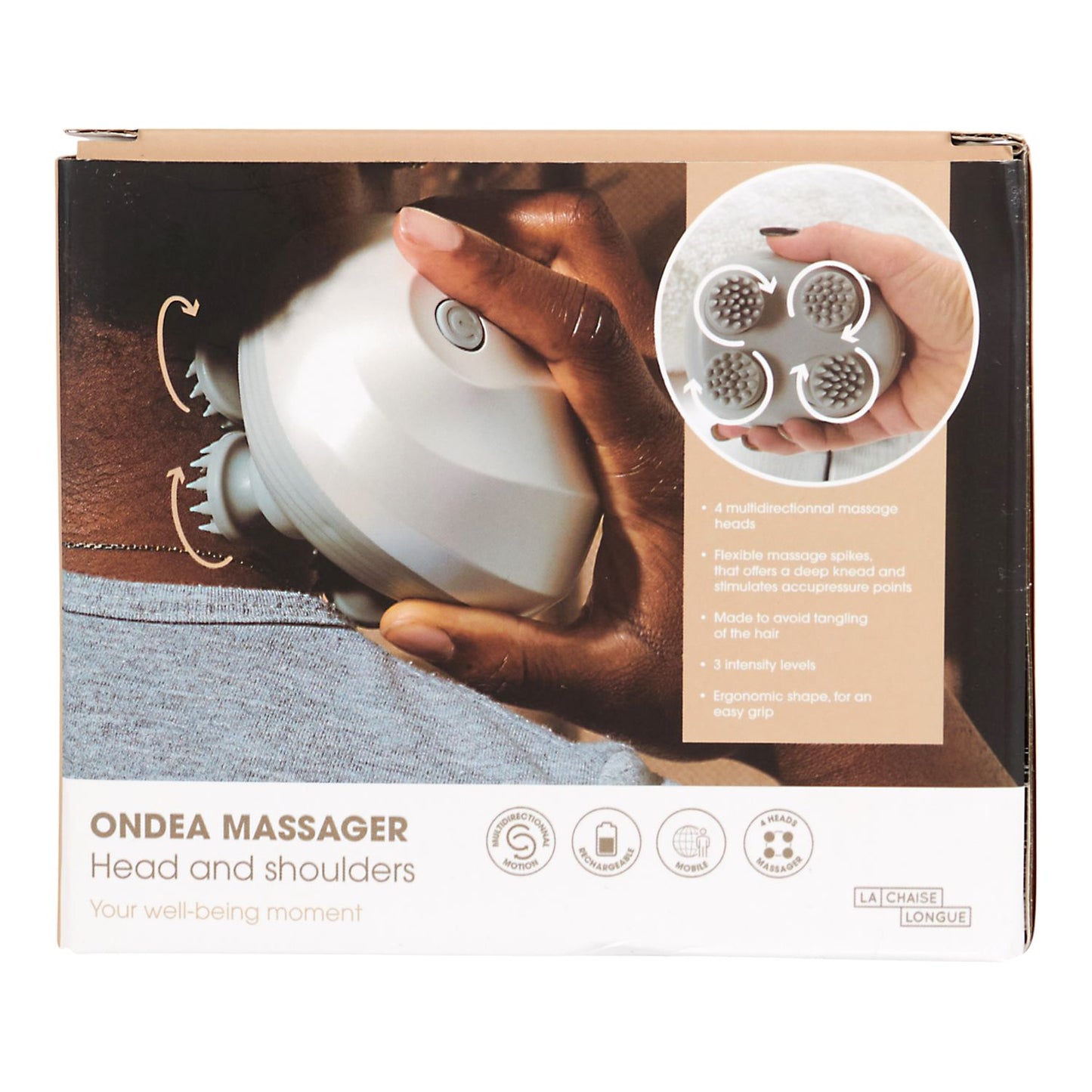 MASSEUR DE TETE VIBRANT ONDEA