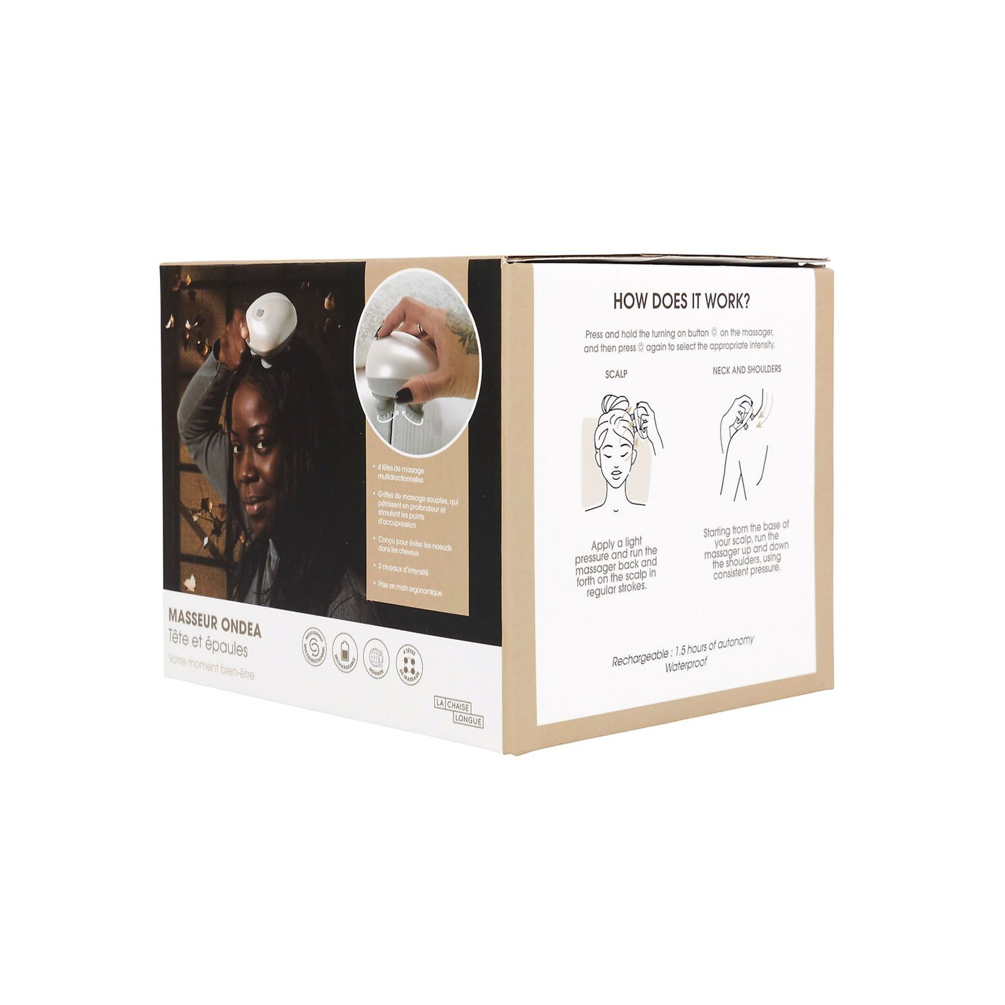 MASSEUR DE TETE VIBRANT ONDEA