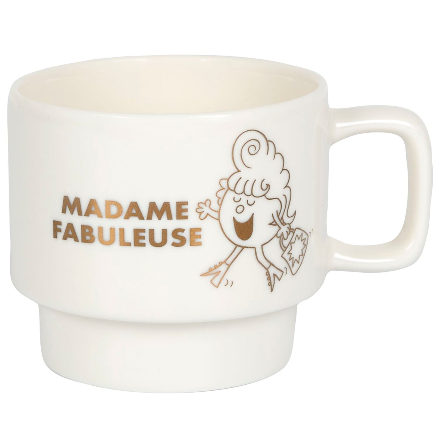 COFFRET 4 TASSES EMPILABLES MR MME
