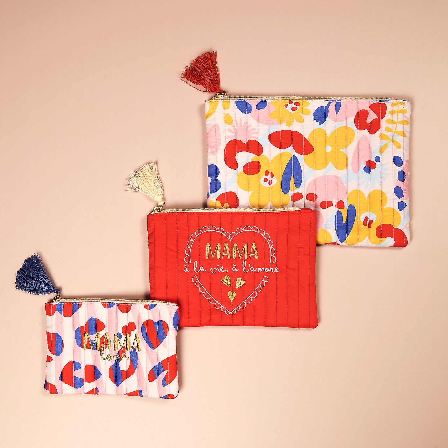 TRIO DE POCHETTES MAMA MI AMORE